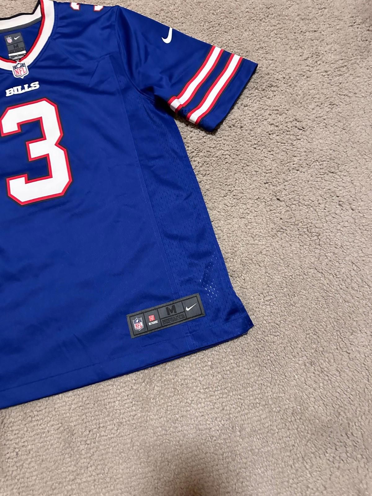 Nike Buffalo Bills Manuel #3 Nike Size M Jersey On Field Bills Size US M / EU 48-50 / 2 - 2 Thumbnail