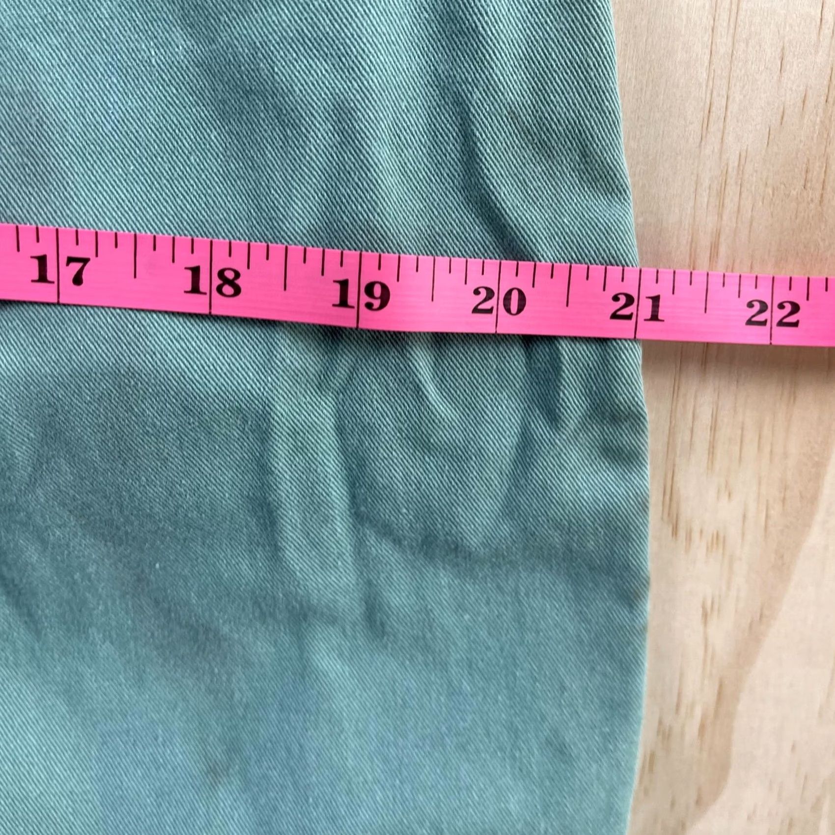 Gap VINTAGE Gap Shorts Womens 26" Green Pleated Chino High Waist Casual 90s USA Size 26" / US 2 / IT 38 - 7 Thumbnail