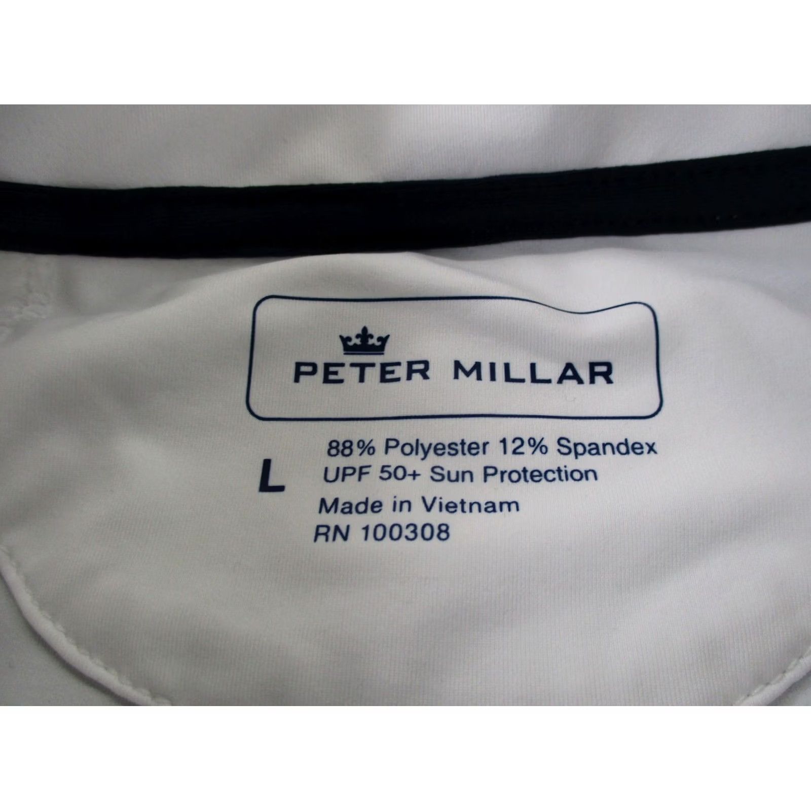 Peter Millar Peter Millar Jacket Womens L White Performance Lightweight Tech Stretch Golf NEW Size L / US 10 / IT 46 - 7 Thumbnail