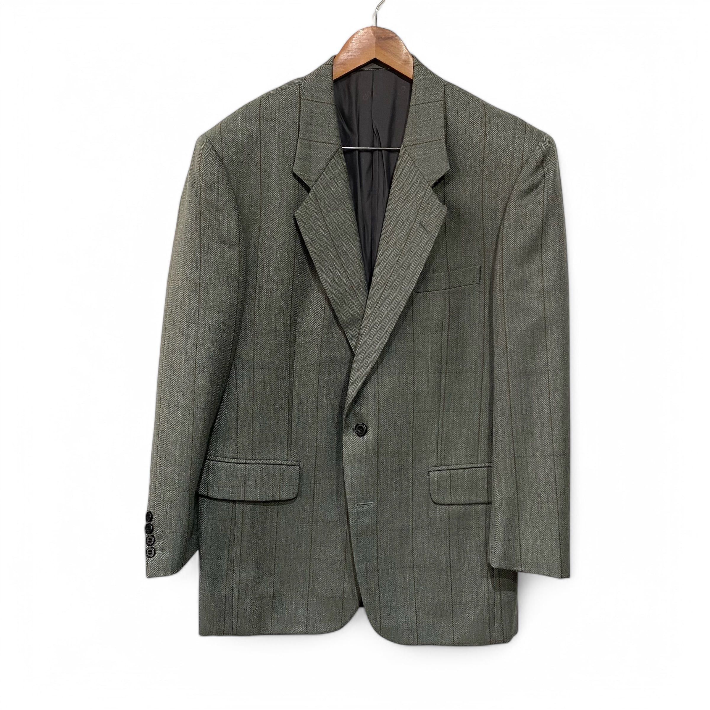 Christian Dior Monsieur Check Pattern Blazer Jacket 2