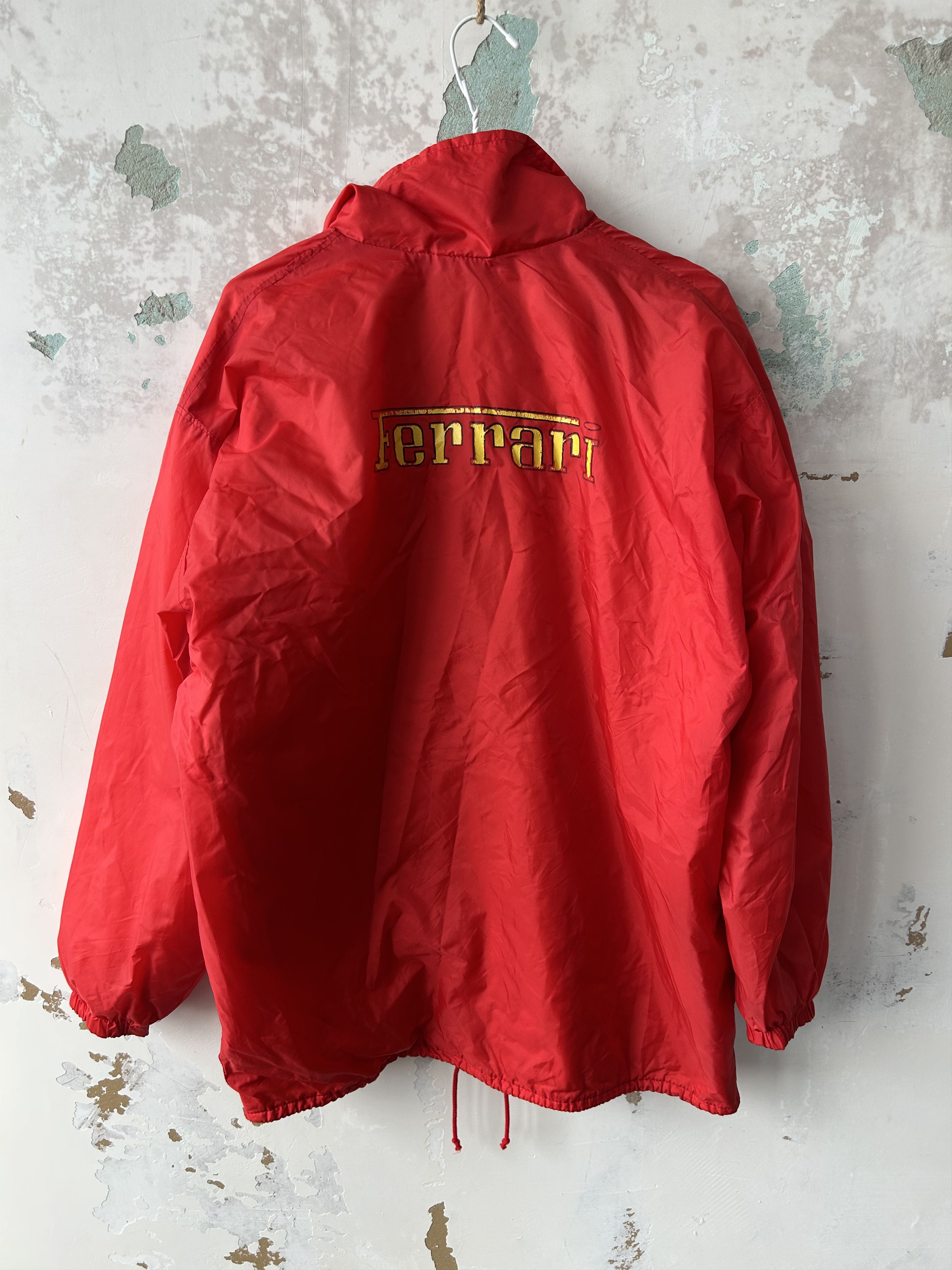 Ferrari Ferrari Vintage Racing Jacket Red Mens L Size US L / EU 52-54 / 3 - 6 Thumbnail