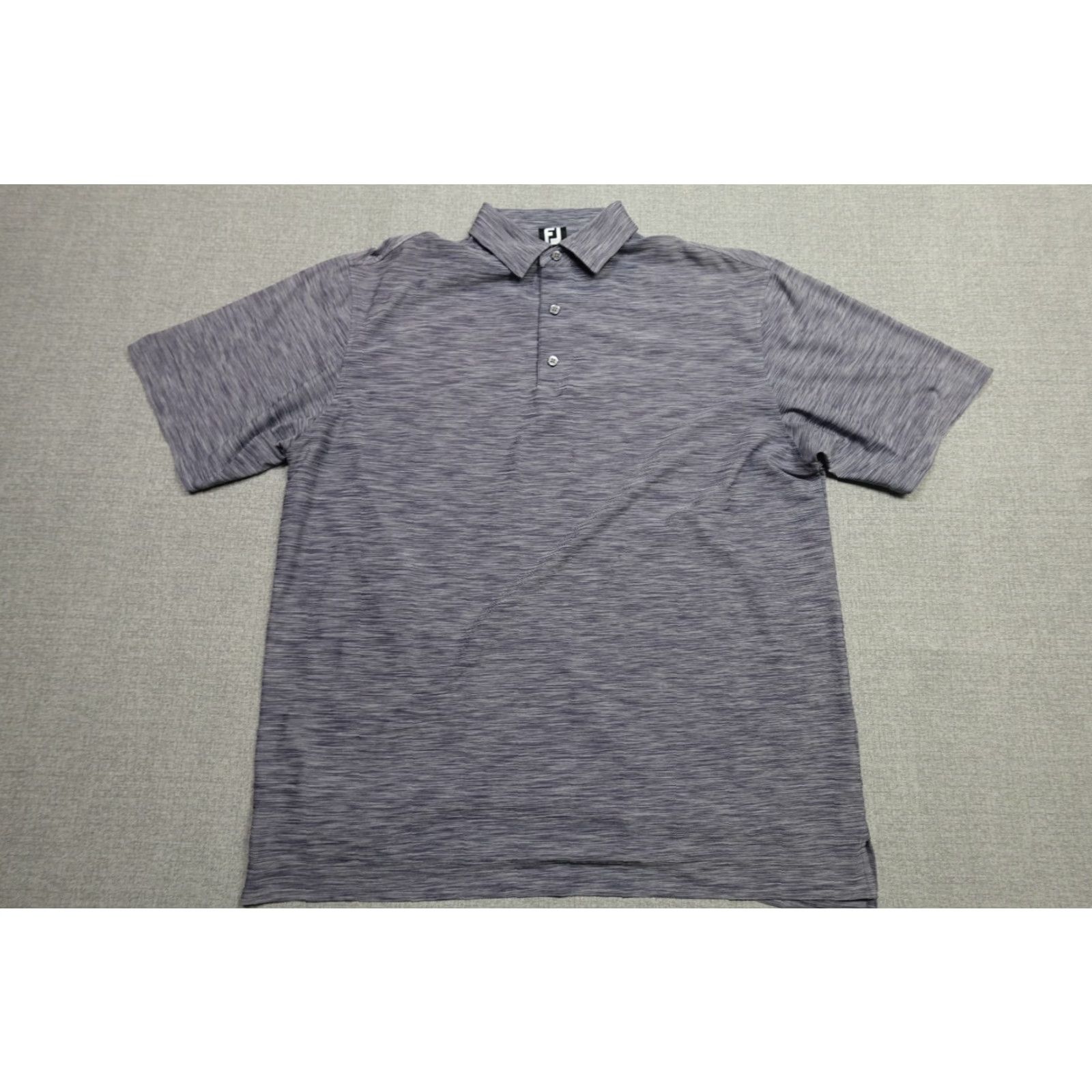 Footjoy FootJoy Polo Mens XL Gray Golf Lightweight Performance Stretch Preppy Shirt Size US XL / EU 56 / 4 - 2 Thumbnail