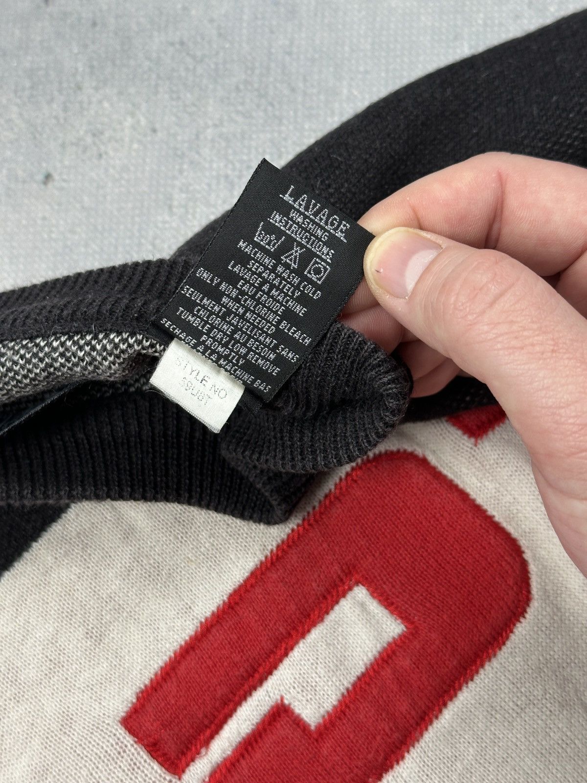 Marc Buchanan Vintage Pelle Pelle PPT Logo Knit Sweater XXL Y2K Streetwear Size US XXL / EU 58 / 5 - 14 Thumbnail