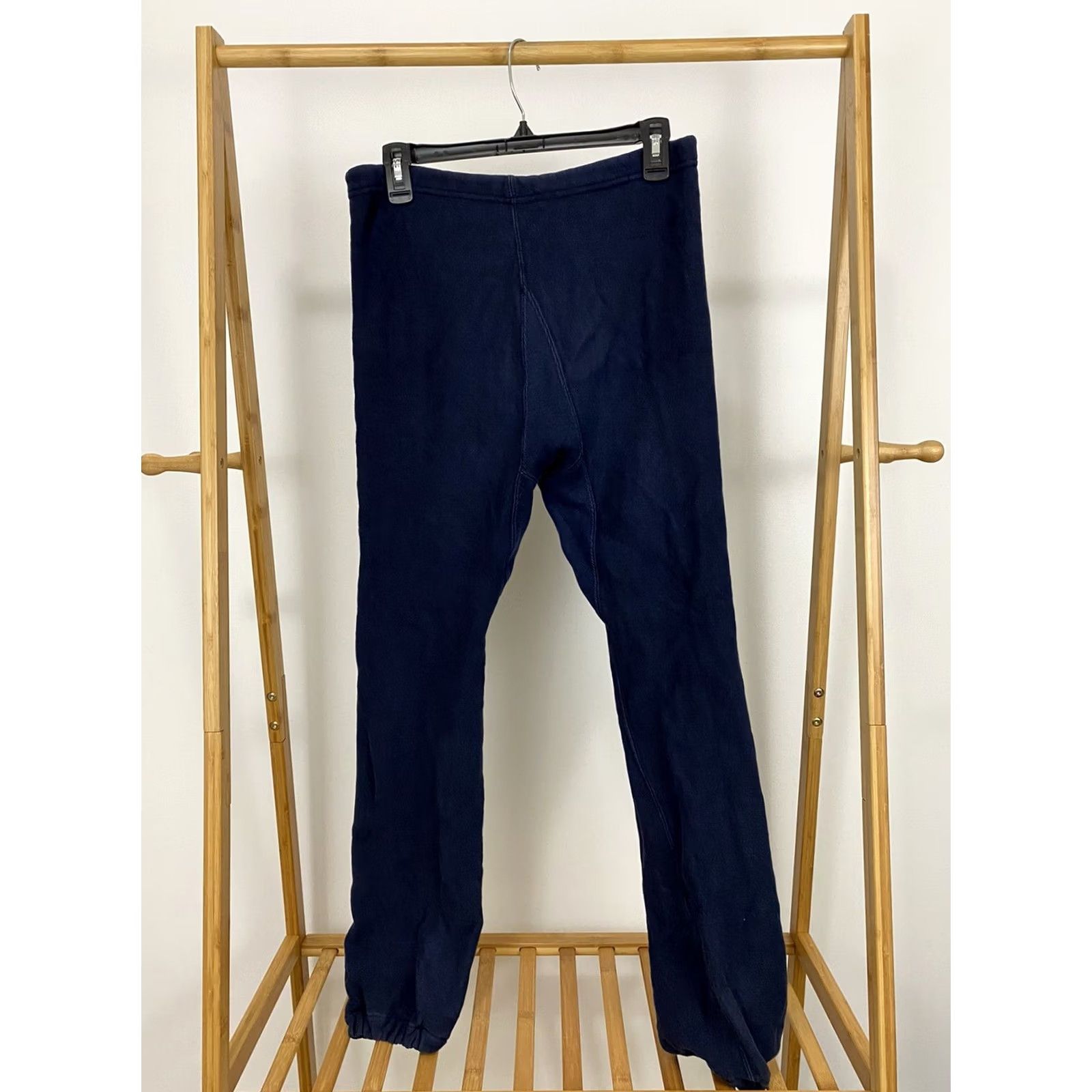 Champion VINTAGE Champion 70s Sweatpants Reverse Weave USA Blue Adult Medium Mens Size US 31 - 3 Thumbnail