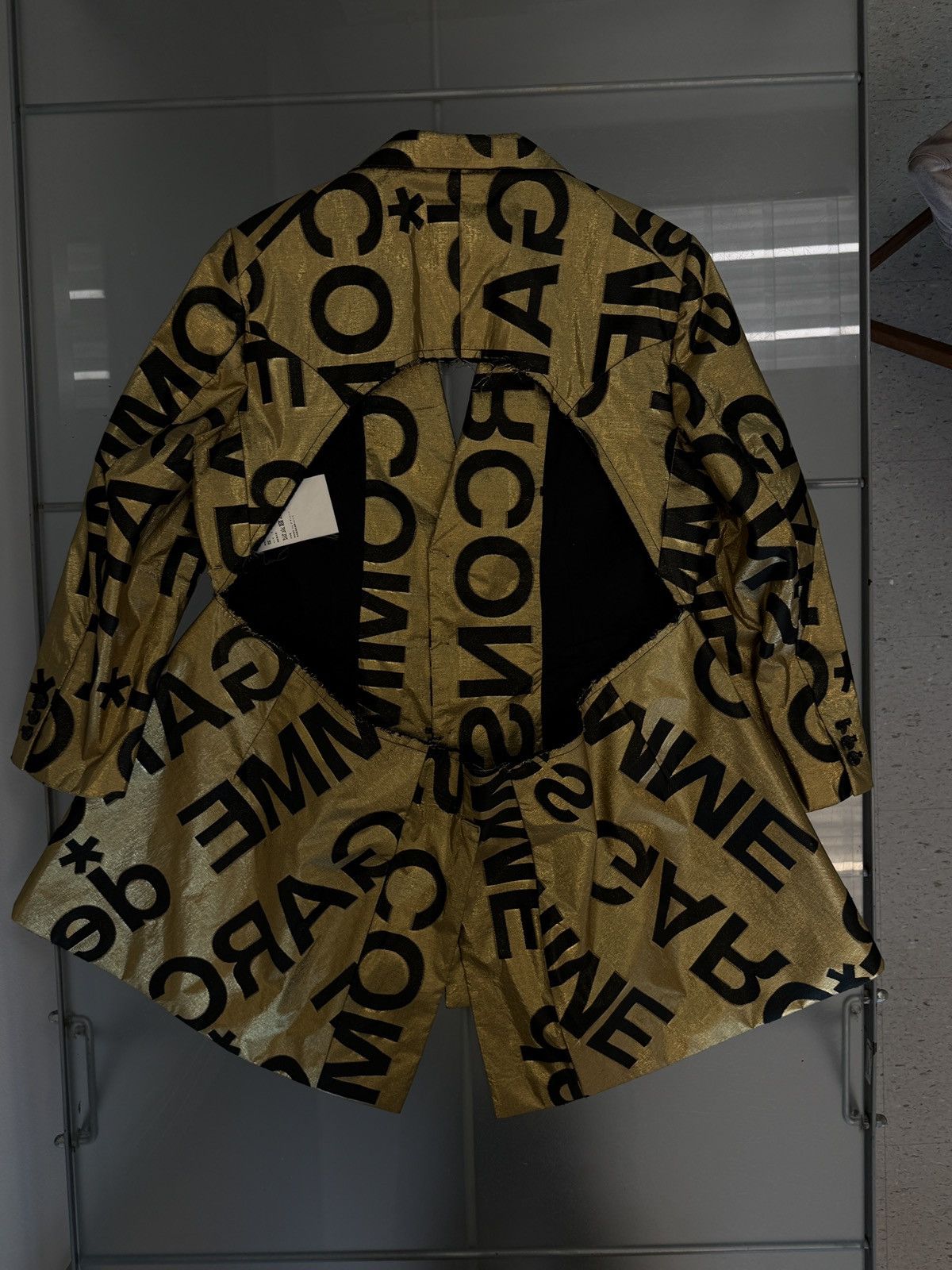 Comme des Garcons comme des garçons gold/black cutout blazer Size 36R - 11 Thumbnail