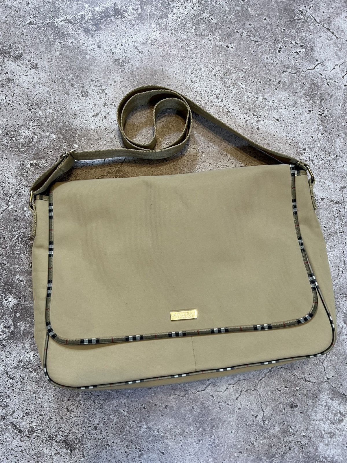 Burberry Burberry Bag Vintage Nova Check London Casual Streetwear Y2k Size ONE SIZE - 2 Thumbnail