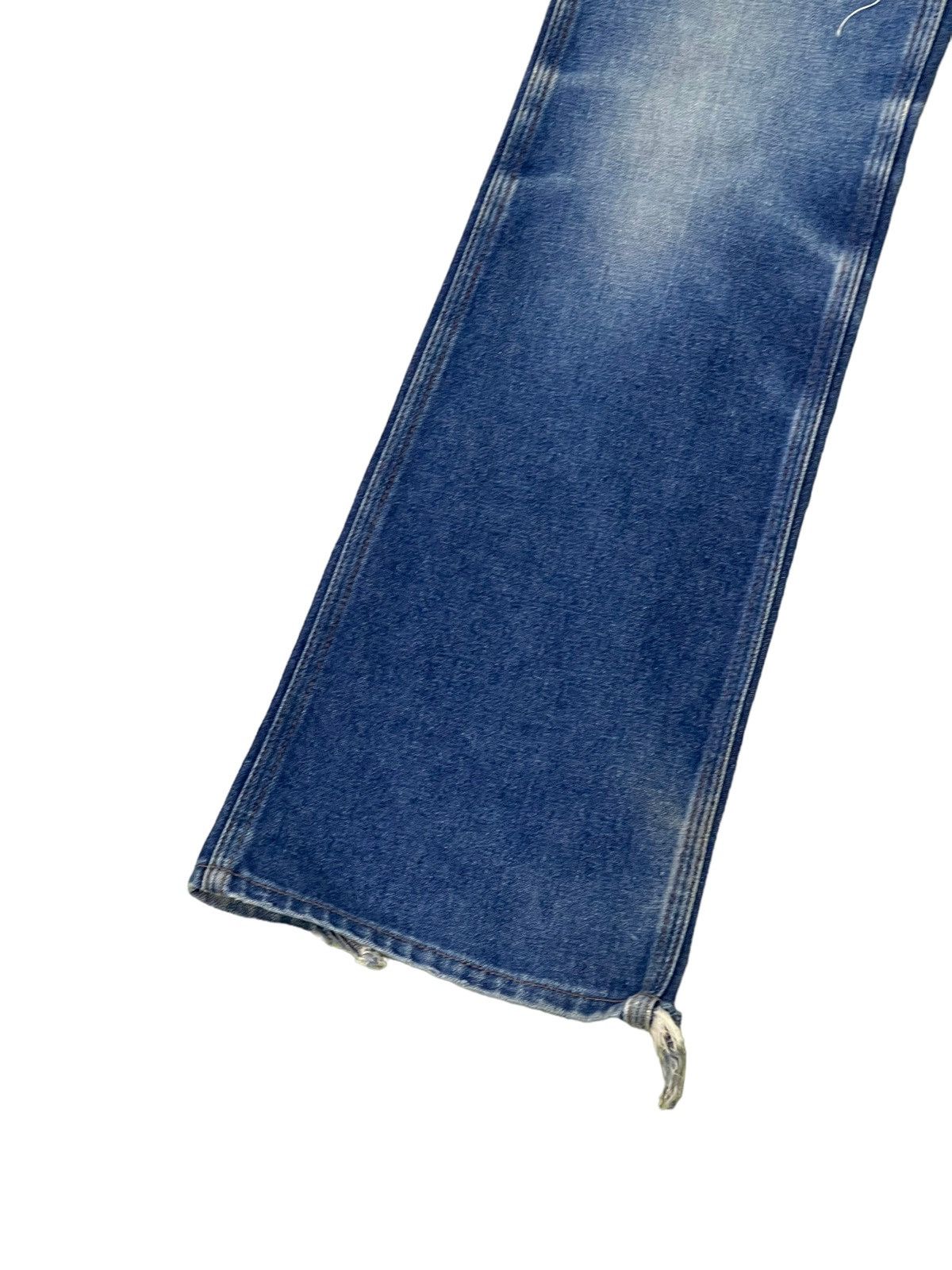 Wrangler Flare Jeans Vtg Wrangler USA Distress Boot Cut 7🟦5 Size US 28 / EU 44 - 5 Thumbnail