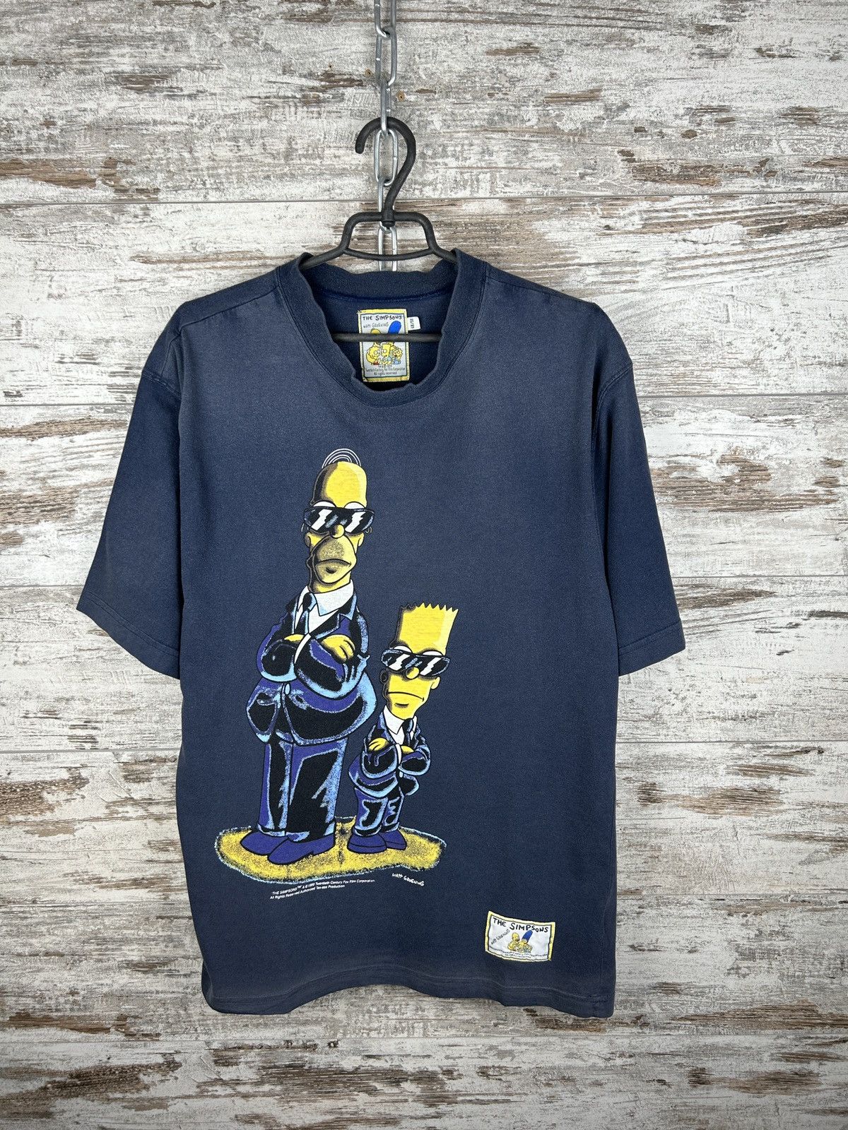 The Simpsons Mens Vintage The Simpson T Shirt 1999 tee Matthew Groening Size US L / EU 52-54 / 3 - 1 Thumbnail