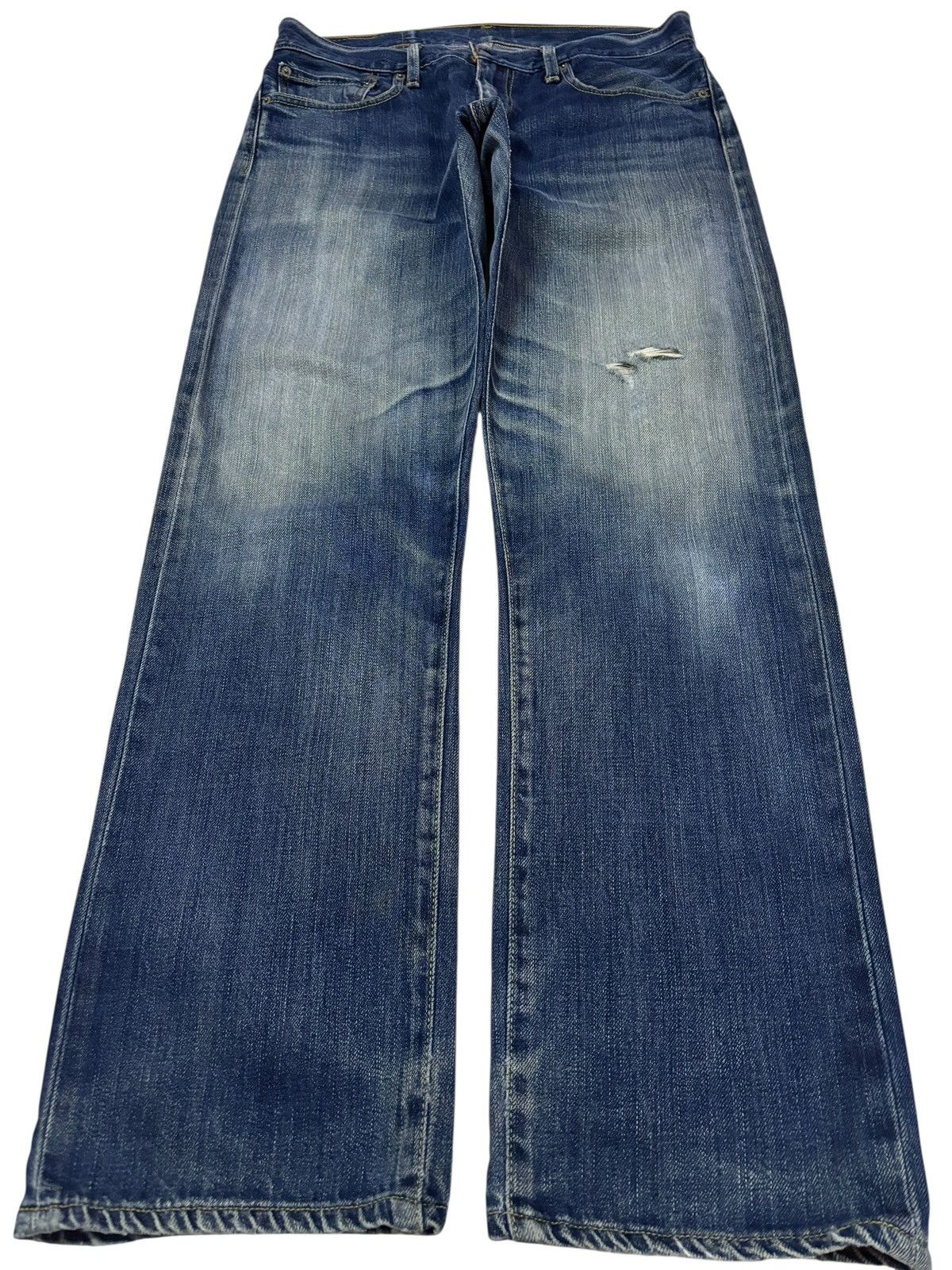 Levi's Vtg 90s Levi’s 505 Distressed Jeans Size US 32 / EU 48 - 1 Thumbnail