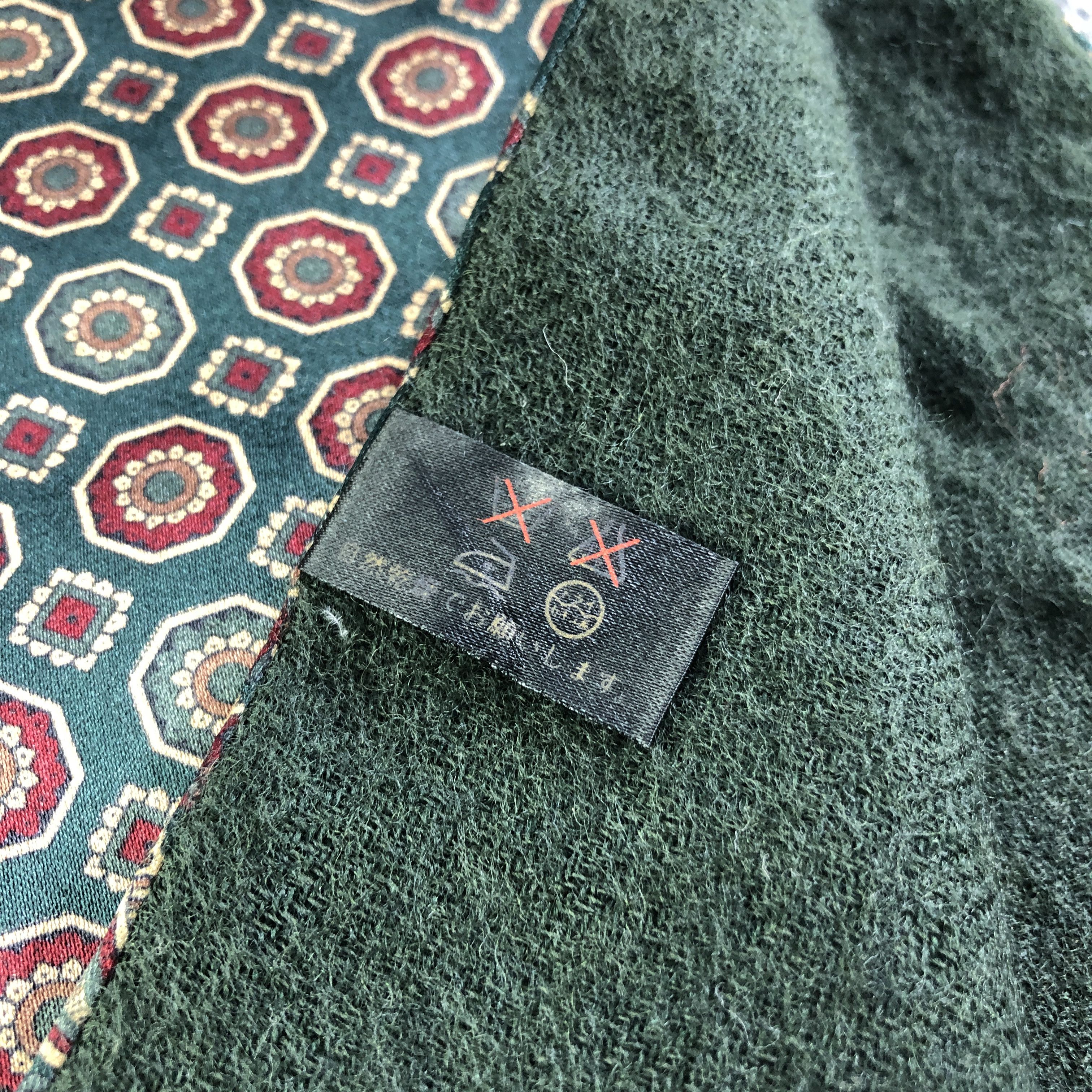 Japanese Brand Lautrec Paisley Silk/Wool Scarf Muffler Neckwear V2789 Size ONE SIZE - 6 Thumbnail