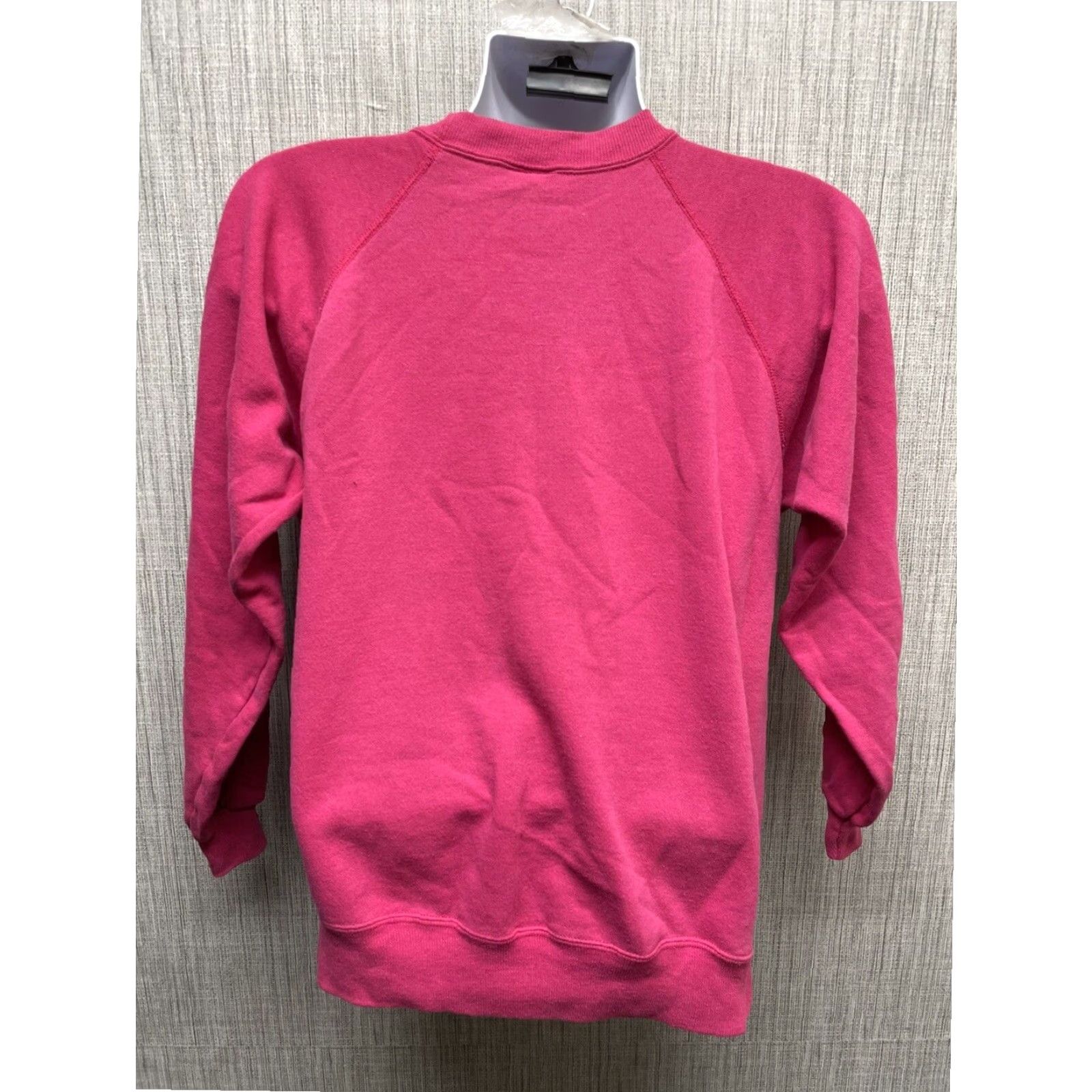 Hanes VINTAGE Hanes Pink Graphic Sweatshirt Women's Large Made in USA Pullover Size L / US 10 / IT 46 - 4 Thumbnail