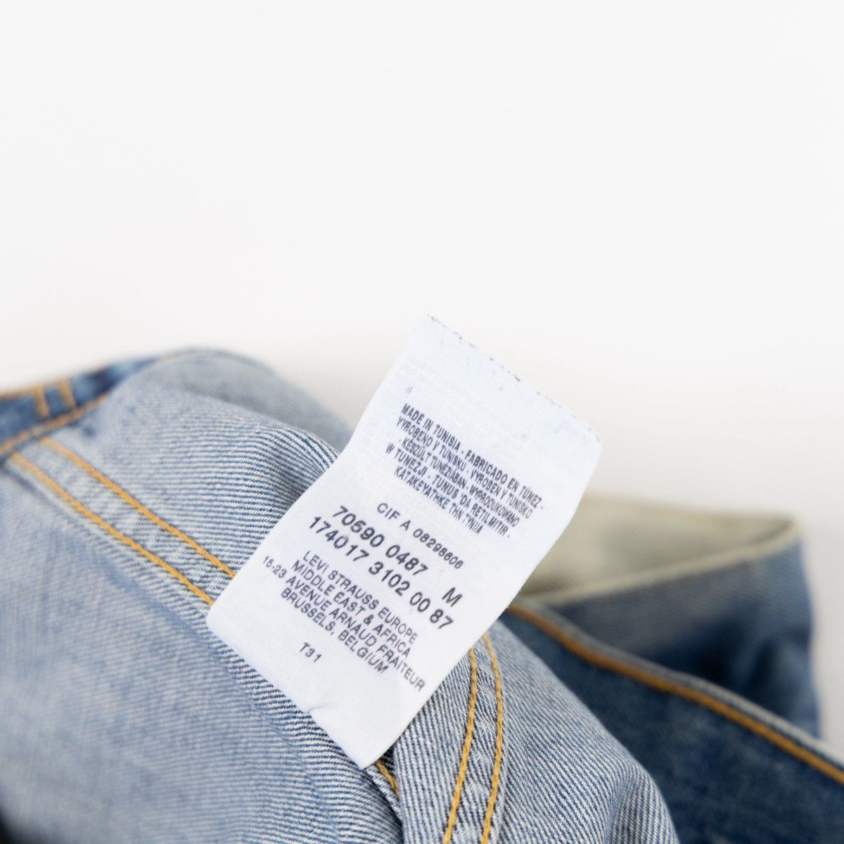 Levi's Levis Womens Denim Jacket Blue White Fade Trucker Button Up Size M / US 6-8 / IT 42-44 - 7 Thumbnail