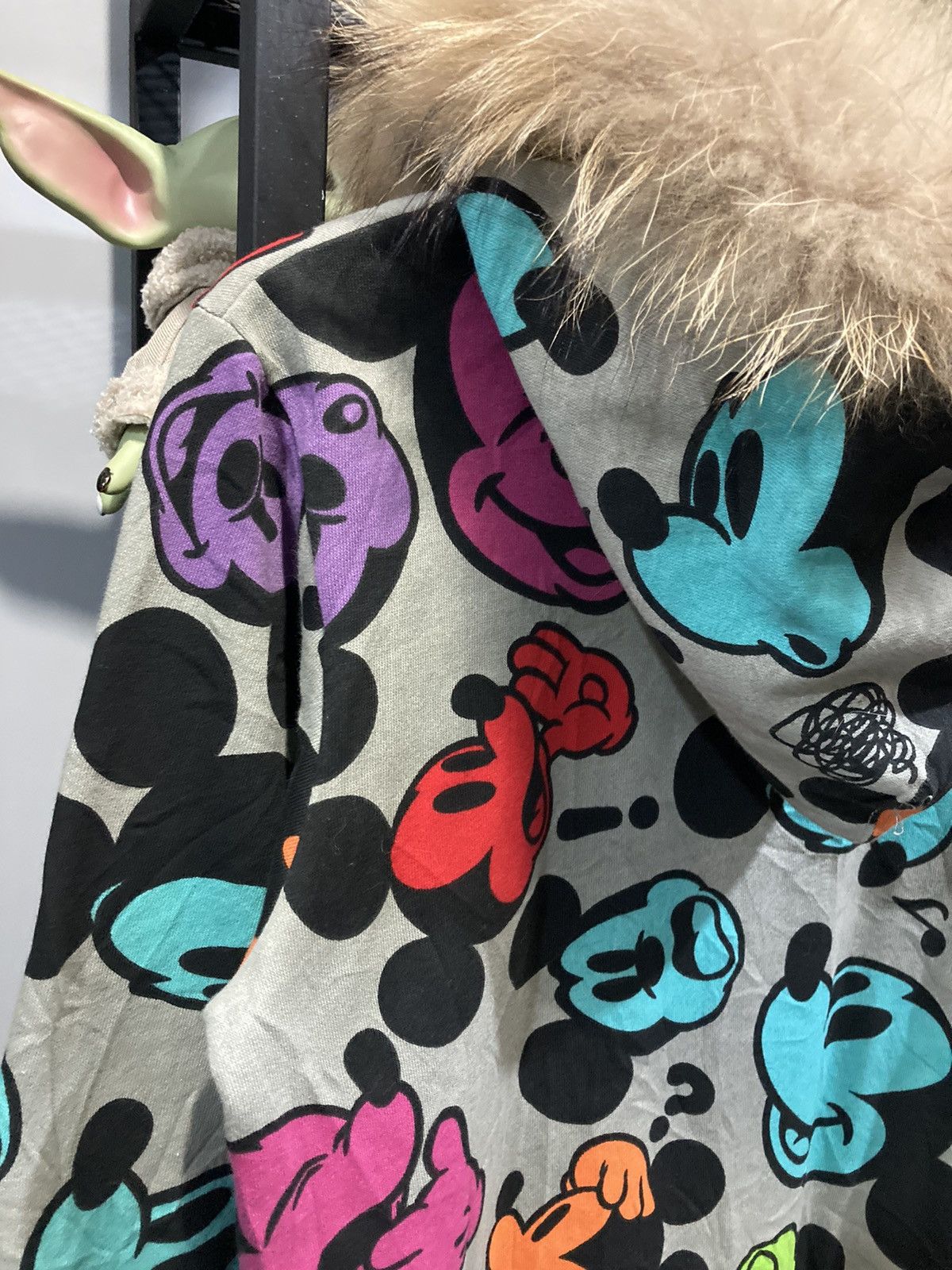 Vintage Tokyo Disney Resort Japanese Fur Hoodie All Over Print Style Size US S / EU 44-46 / 1 - 12 Thumbnail