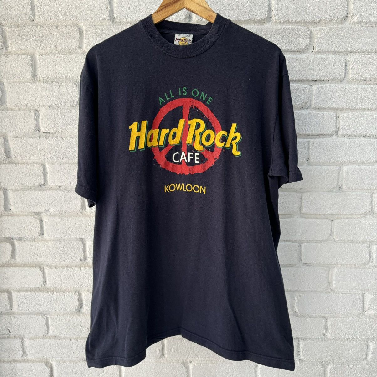 Hard Rock Cafe × Vintage Kowloon Hard Rock Cafe Tee Size US XL / EU 56 / 4 - 1 Thumbnail