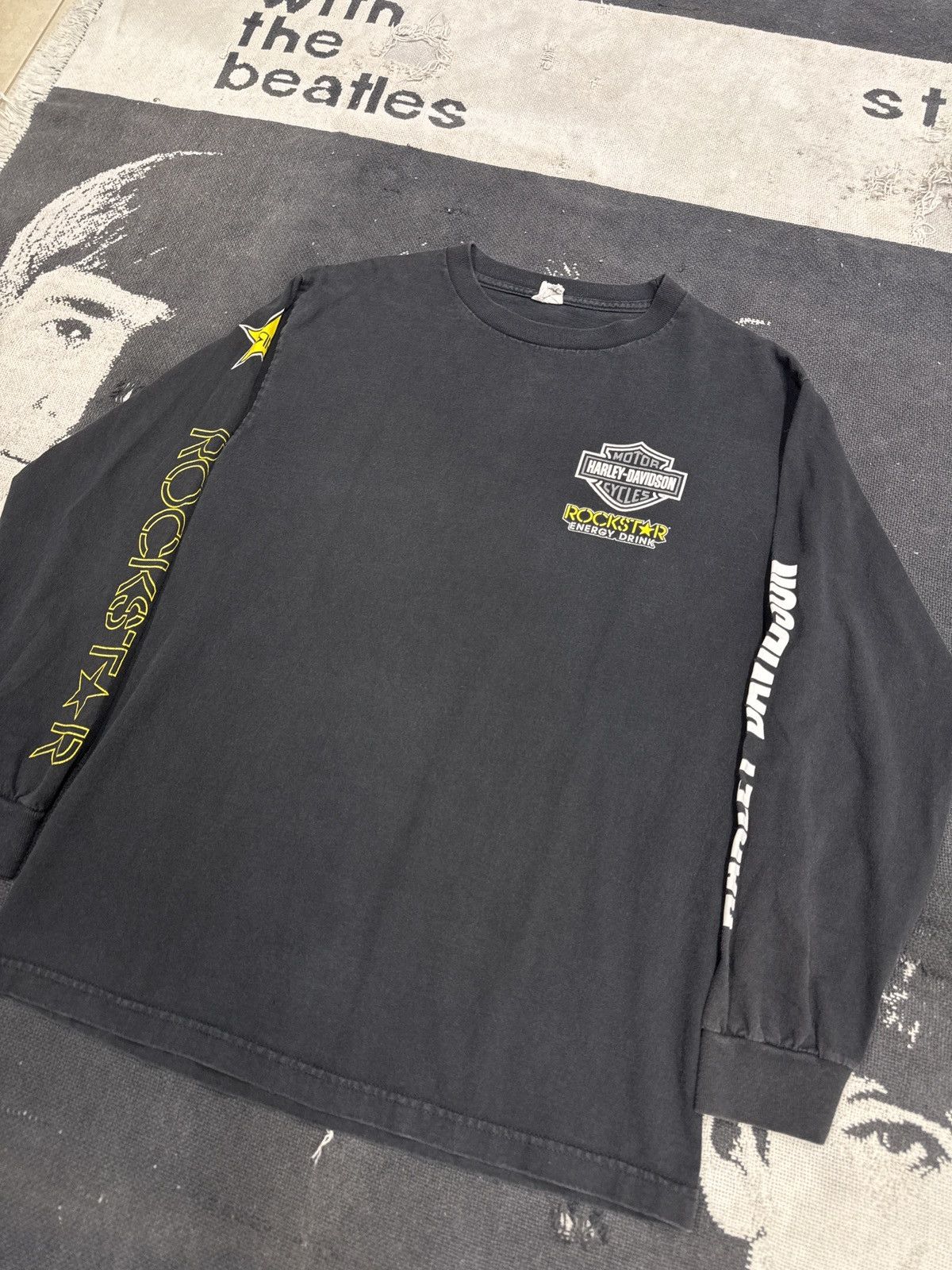Harley Davidson × Rockstar Games × Vintage Harley Davidson Motorcycles Rockstar Vintage Y2K T-Shirt Size US M / EU 48-50 / 2 - 3 Thumbnail