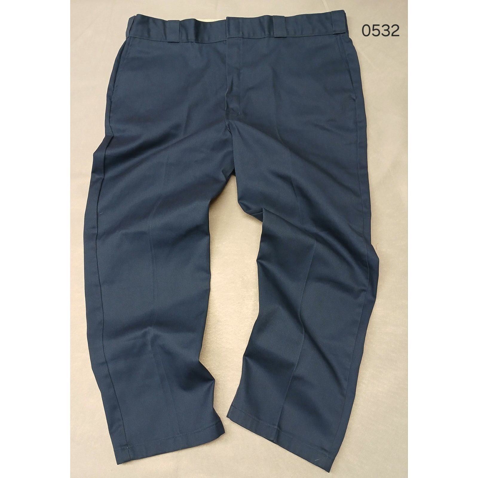 Dickies Dickies (42x30) Navy Blue Dress Chino Khaki Style Pants Size US 42 / EU 58 - 1 Thumbnail