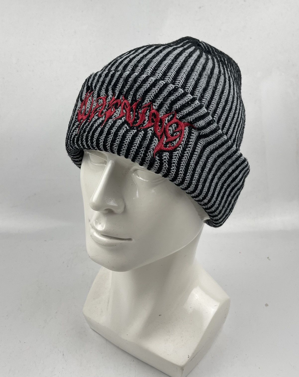 Japanese Brand rare design metal style beanie hat tc41 Size ONE SIZE - 1 Thumbnail
