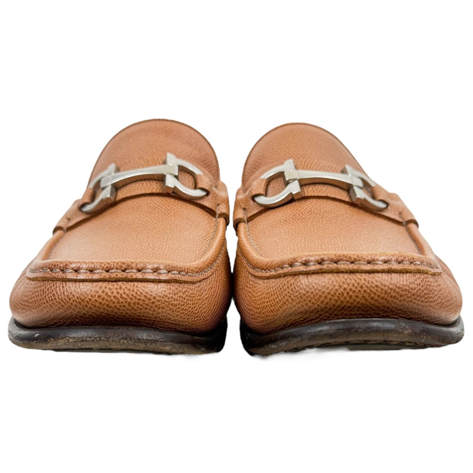 Salvatore Ferragamo Grandioso 2 Gancini Bit Leather Loafers Brown Size 12.5 EEE SALVATORE FERRAGAMO - “GRANDIOSO 2 main image 3