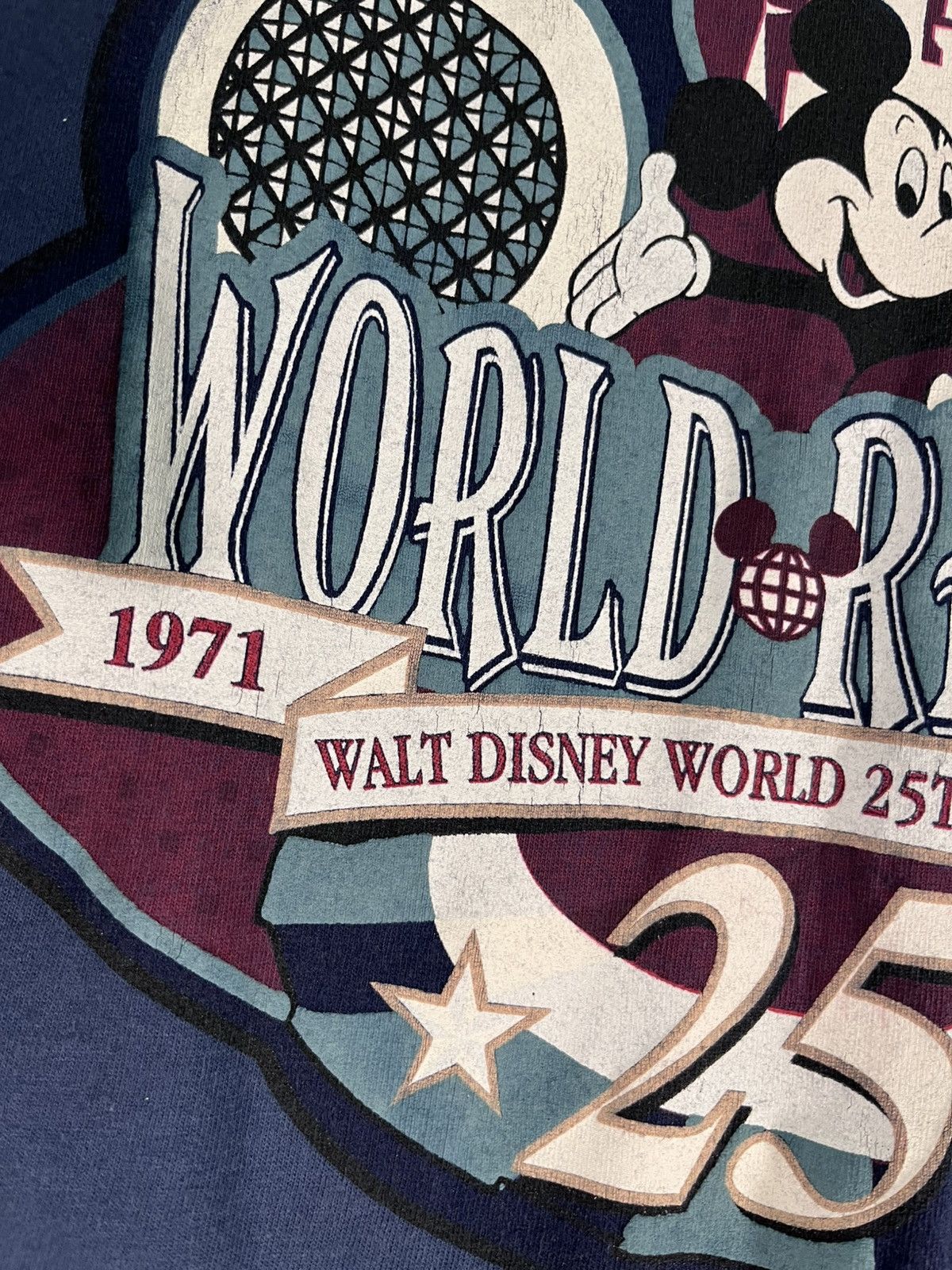Disney × Vintage Disney 25th Anniversary tee Size US XL / EU 56 / 4 - 2 Thumbnail