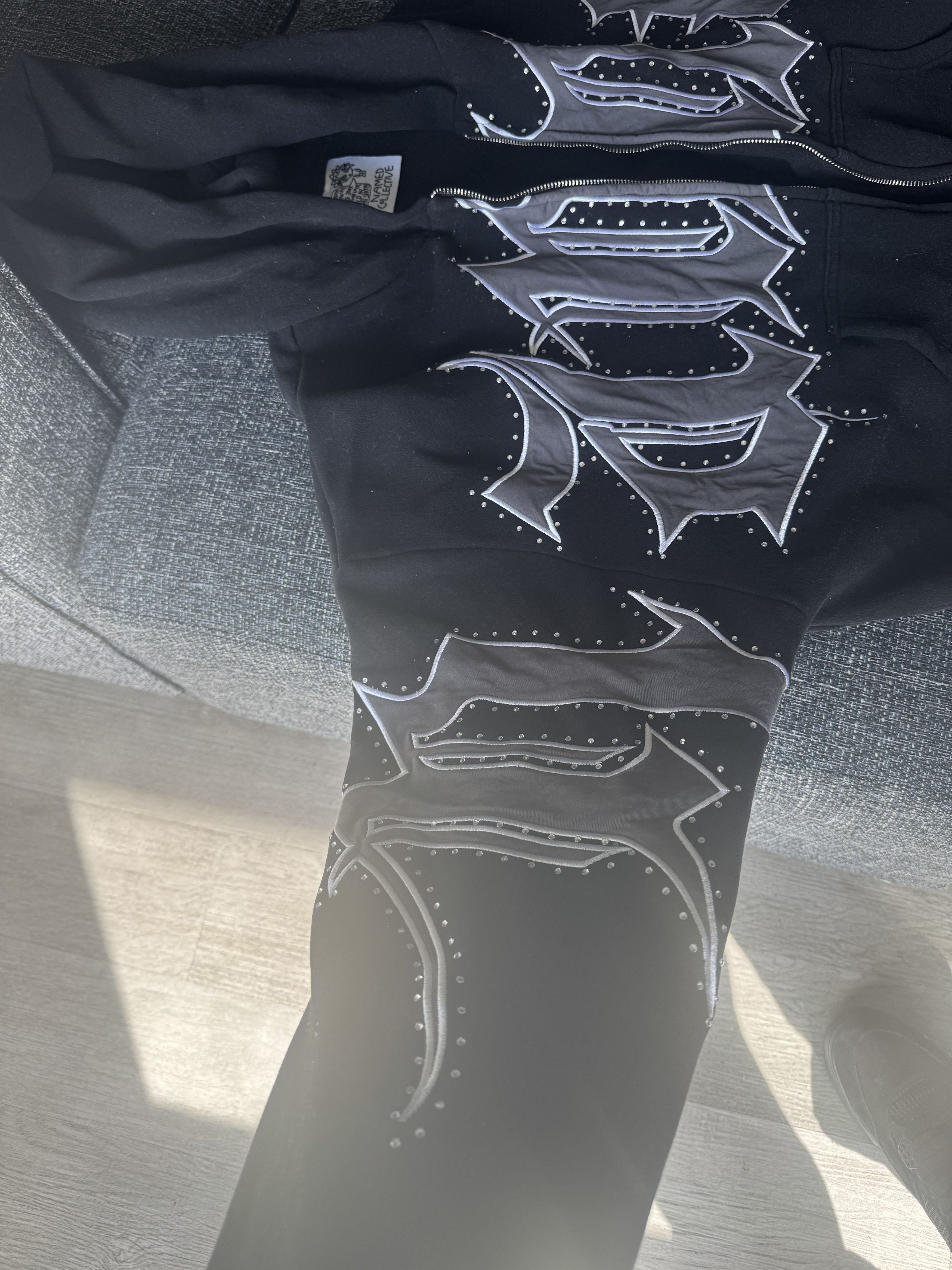 Named Collective Named Collective Streetwear Hoodie - Black/Gray Size US S / EU 44-46 / 1 - 5 Thumbnail