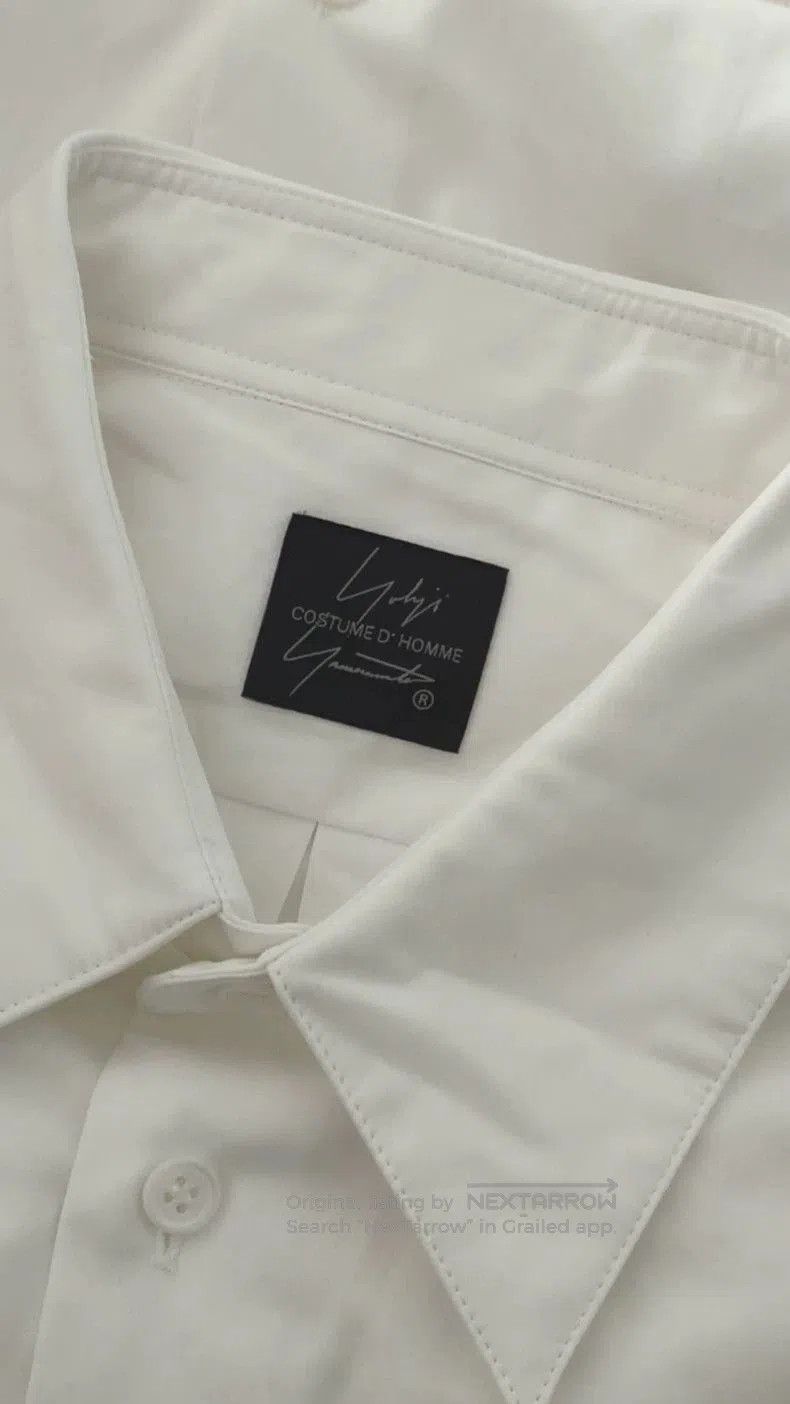 Yohji Yamamoto Yohji Yamamoto White Shirt Size 2. Size US M / EU 48-50 / 2 - 4 Thumbnail