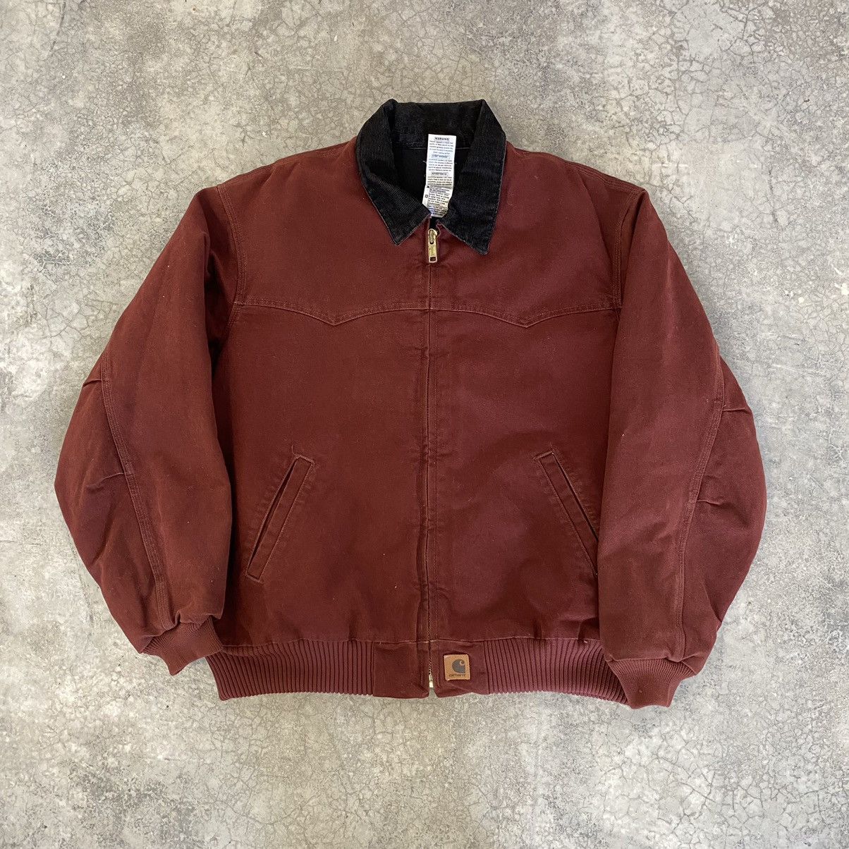 Carhartt Vintage Carhartt Santa Fe Clay Work Jacket J14 Size US XXL / EU 58 / 5 - 4 Thumbnail