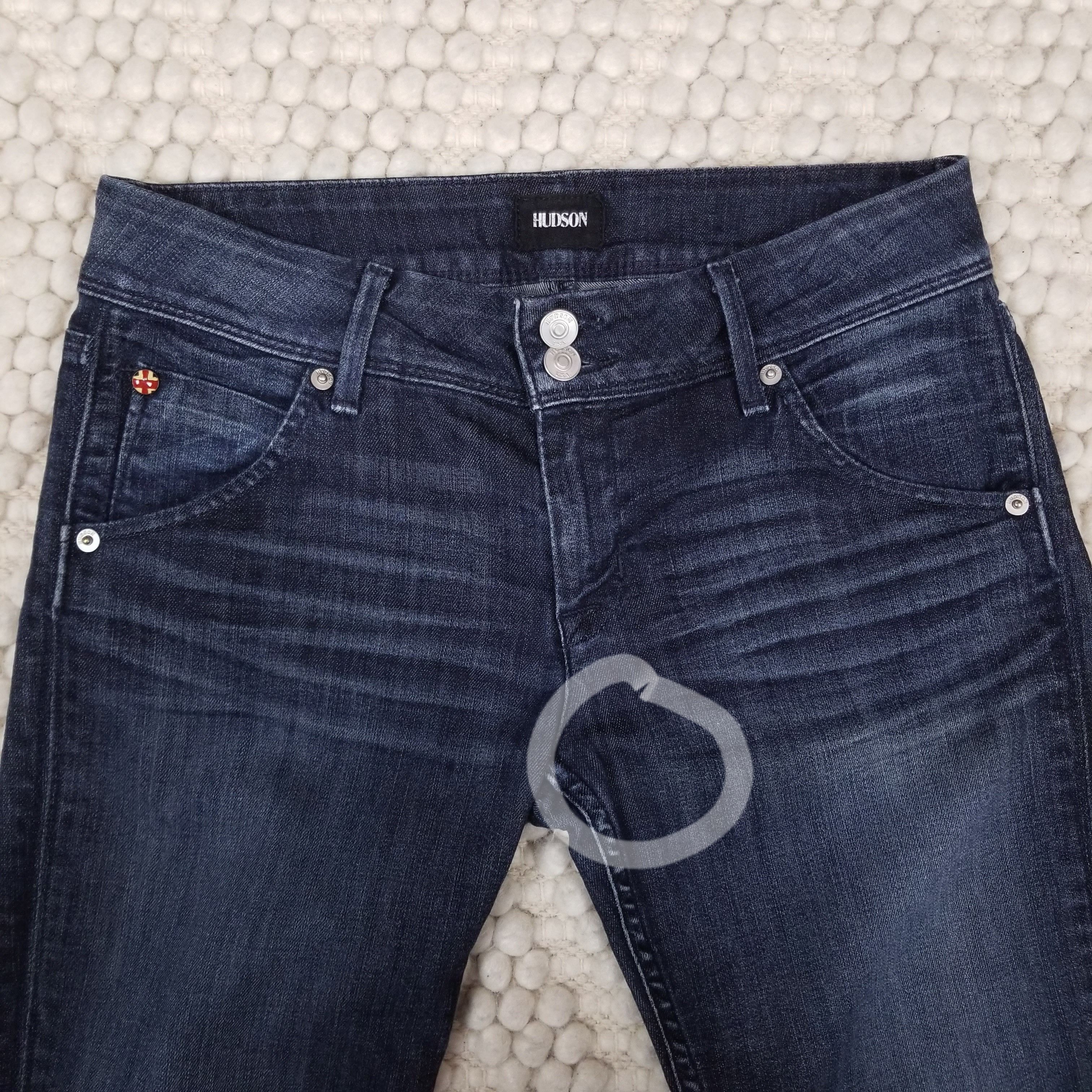 Hudson Collin Flap Skinny Jeans Size 27" / US 4 / IT 40 - 8 Thumbnail