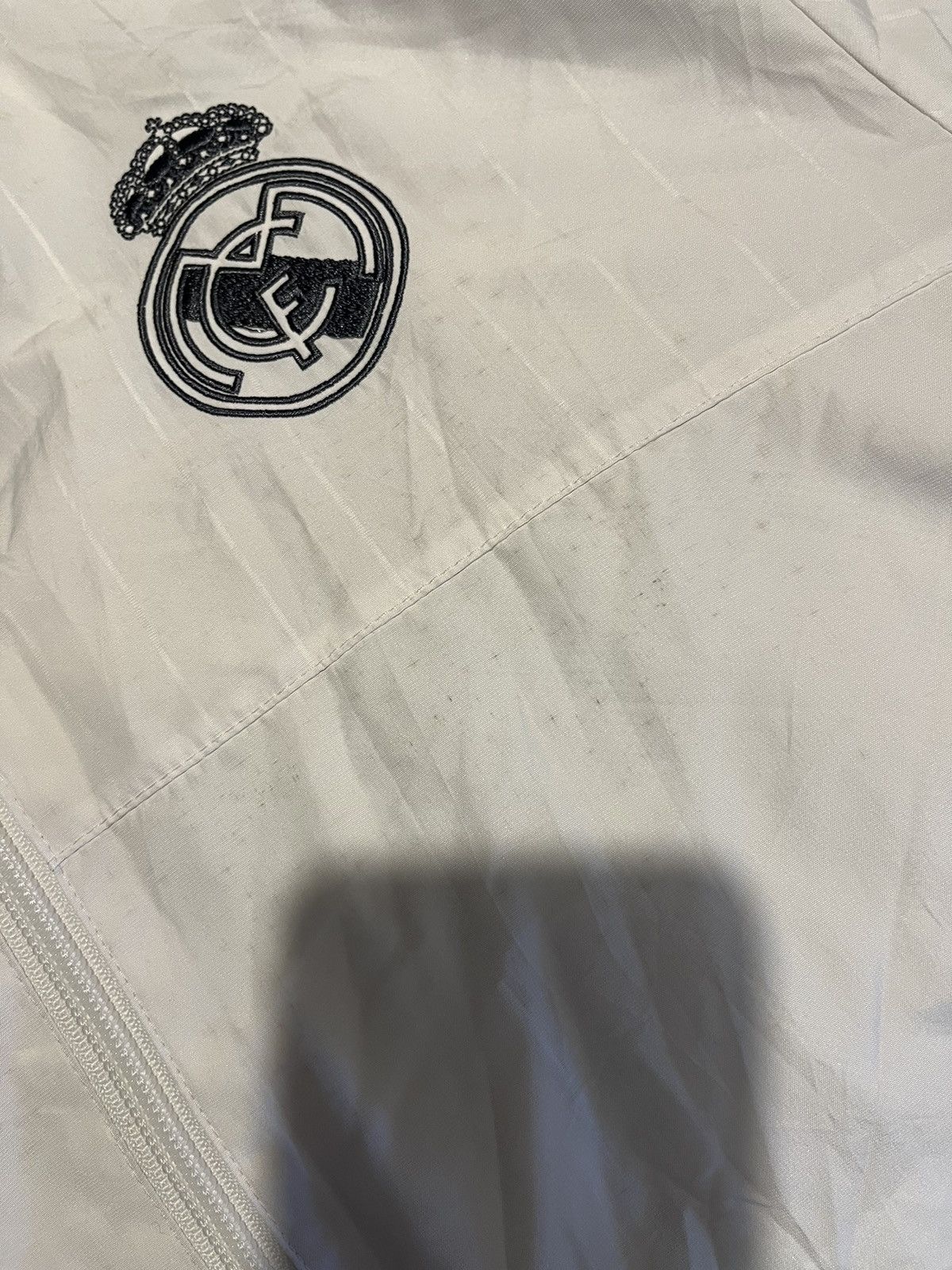 Adidas Real Madrid Training Jacket White Adidas Men’s Size US XS / EU 42 / 0 - 5 Thumbnail