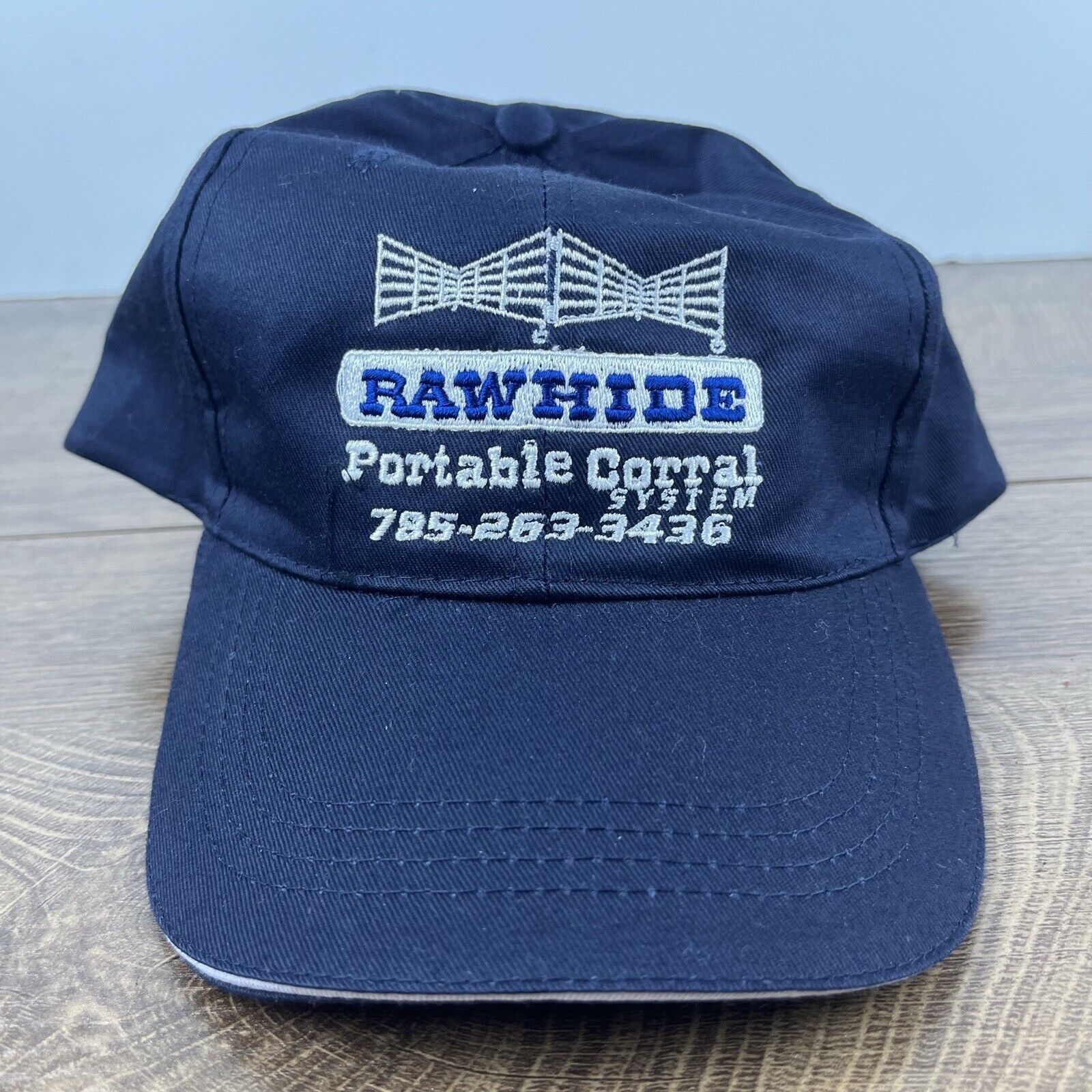 Other Rawhide Portable Corral Hat Blue Cap Hat Adjustable Hat Blue Size ONE SIZE - 1 Thumbnail