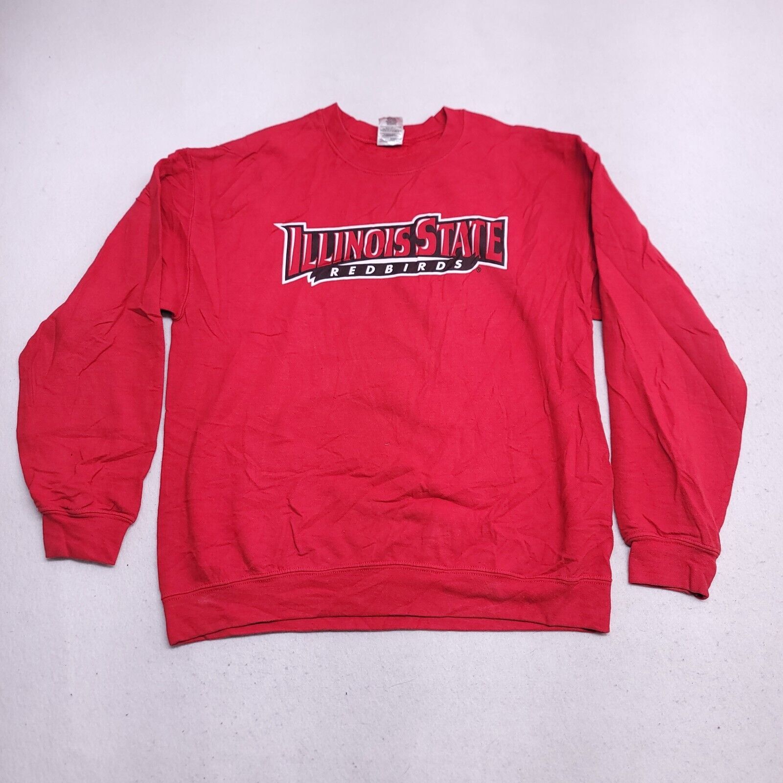 Gildan Illinois State Redbirds Sweatshirt Mens Size M Red Gildan Size US M / EU 48-50 / 2 - 2 Thumbnail