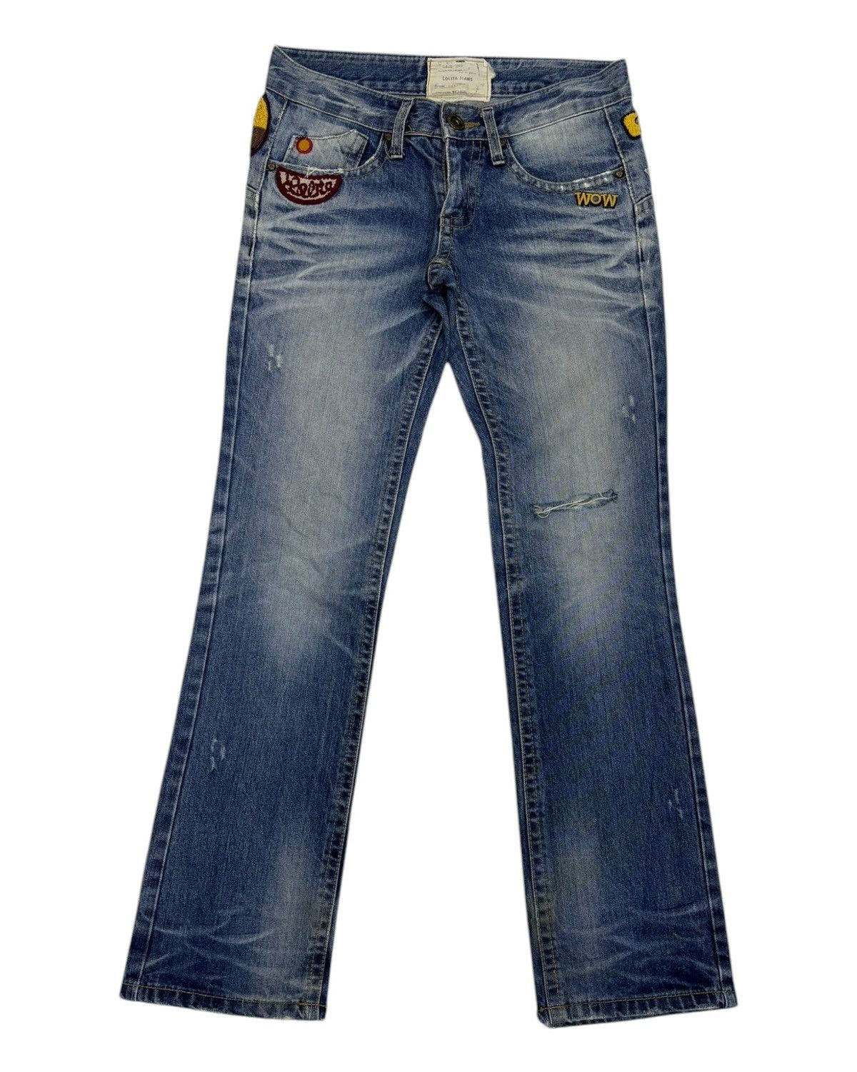 Kapital Lolita Club By Concert Club Bootcut Denim Jeans Size US 31 - 7 Thumbnail