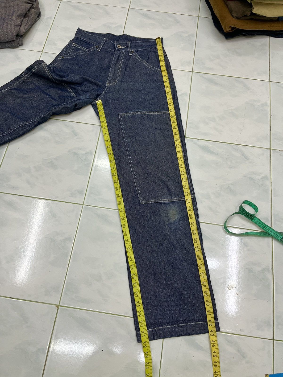 Japanese Brand 🔥🔥🔥STEALS WELDGIN DOUBLE KNEE DENIM Size US 28 / EU 44 - 16 Thumbnail