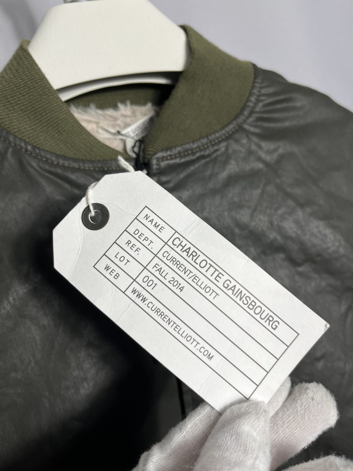 Current/Elliot Current/Elliott Charlotte Gainsbourg 2014 Waxed Woman Jacket Size L / US 10 / IT 46 - 3 Thumbnail