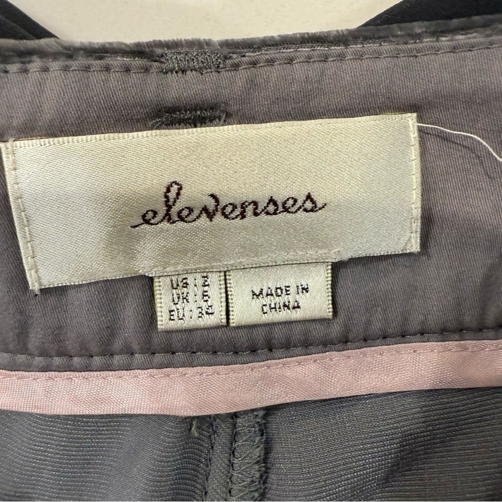 Anthropologie Anthropologie Elevenses Velvet Ribbon Tie Trousers Womens 2 Size 26" / US 2 / IT 38 - 8 Thumbnail