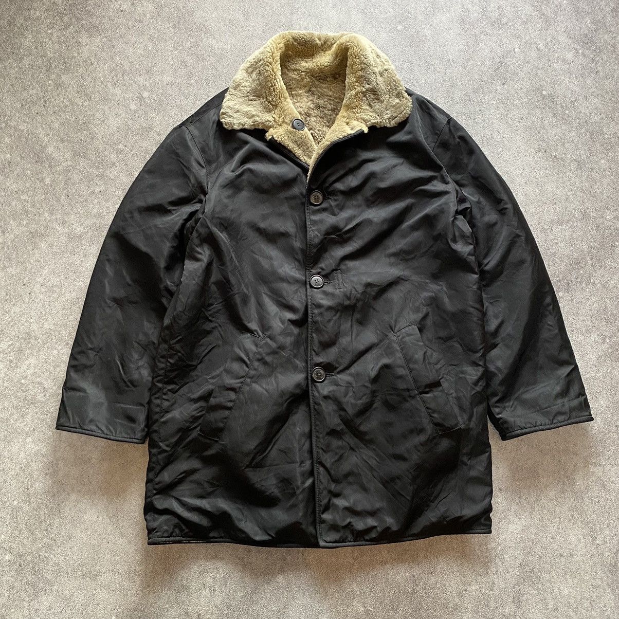 SERAPHIN 90s Seraphin Made in France Reversible Nylon Fur Coat Jacket Size US L / EU 52-54 / 3 - 2 Thumbnail