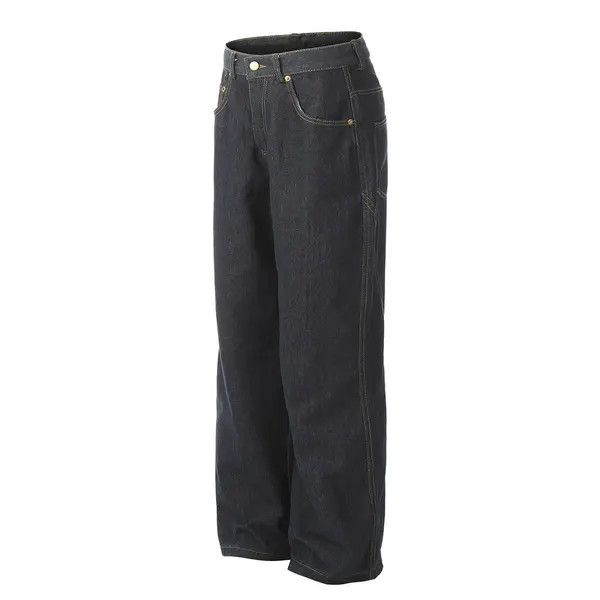 Japanese Brand American high street loose wide-leg versatile jeans Size US 32 / EU 48 - 2 Thumbnail