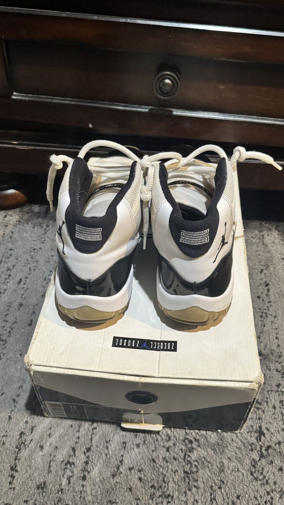 Nike Air Jordan 11 Concord Size US 11 / EU 44 - 3 Thumbnail