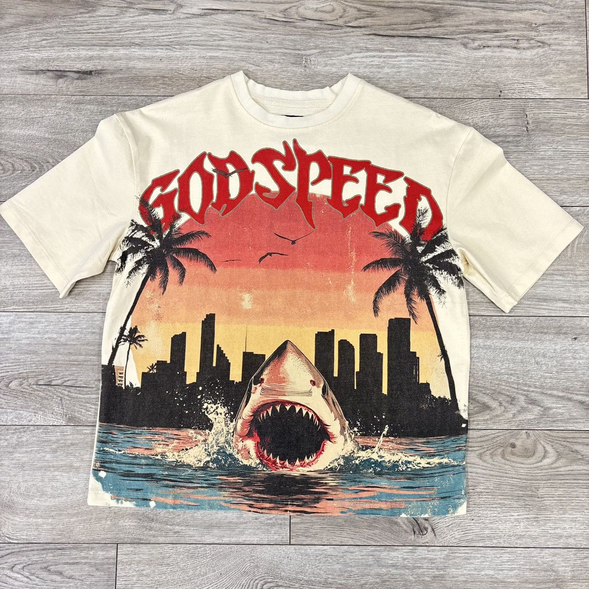 Godspeed Godspeed Miami Shark Cream Size US XS / EU 42 / 0 - 1 Thumbnail