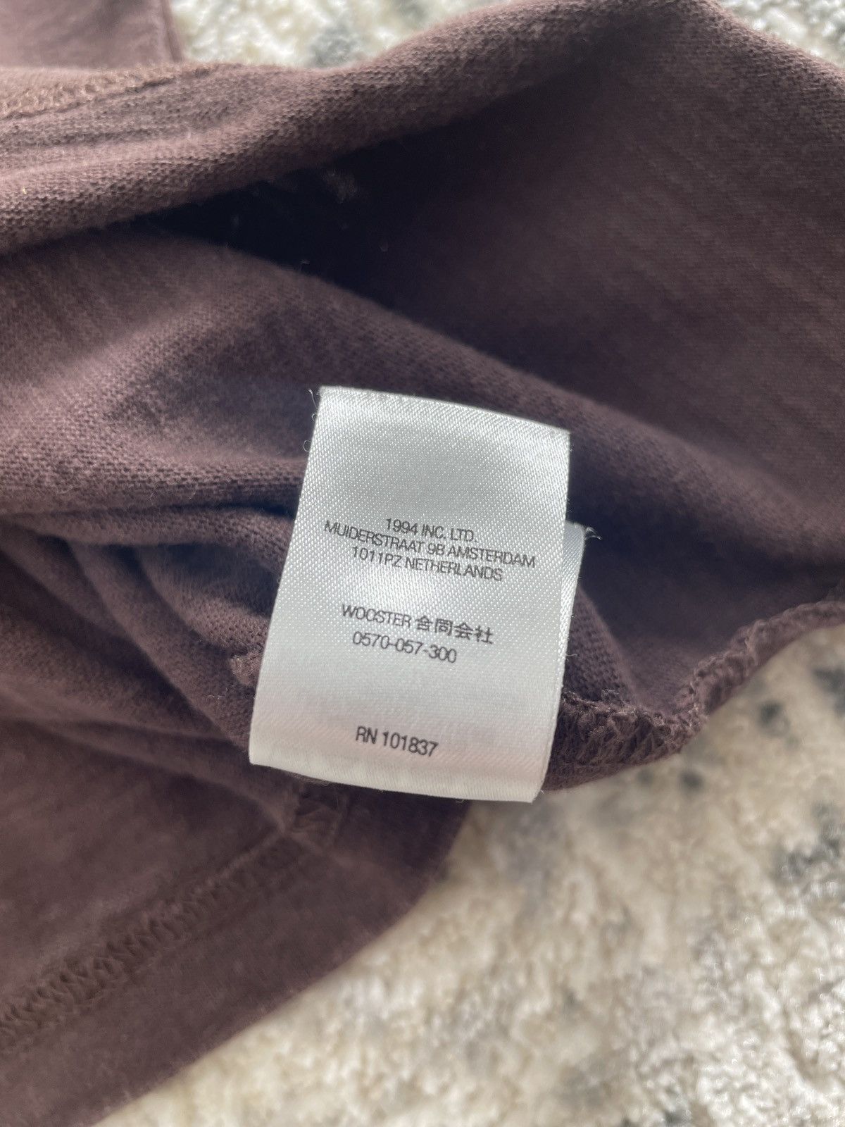 Supreme supreme brown and purple ‘bad’ tee Size US M / EU 48-50 / 2 - 7 Thumbnail
