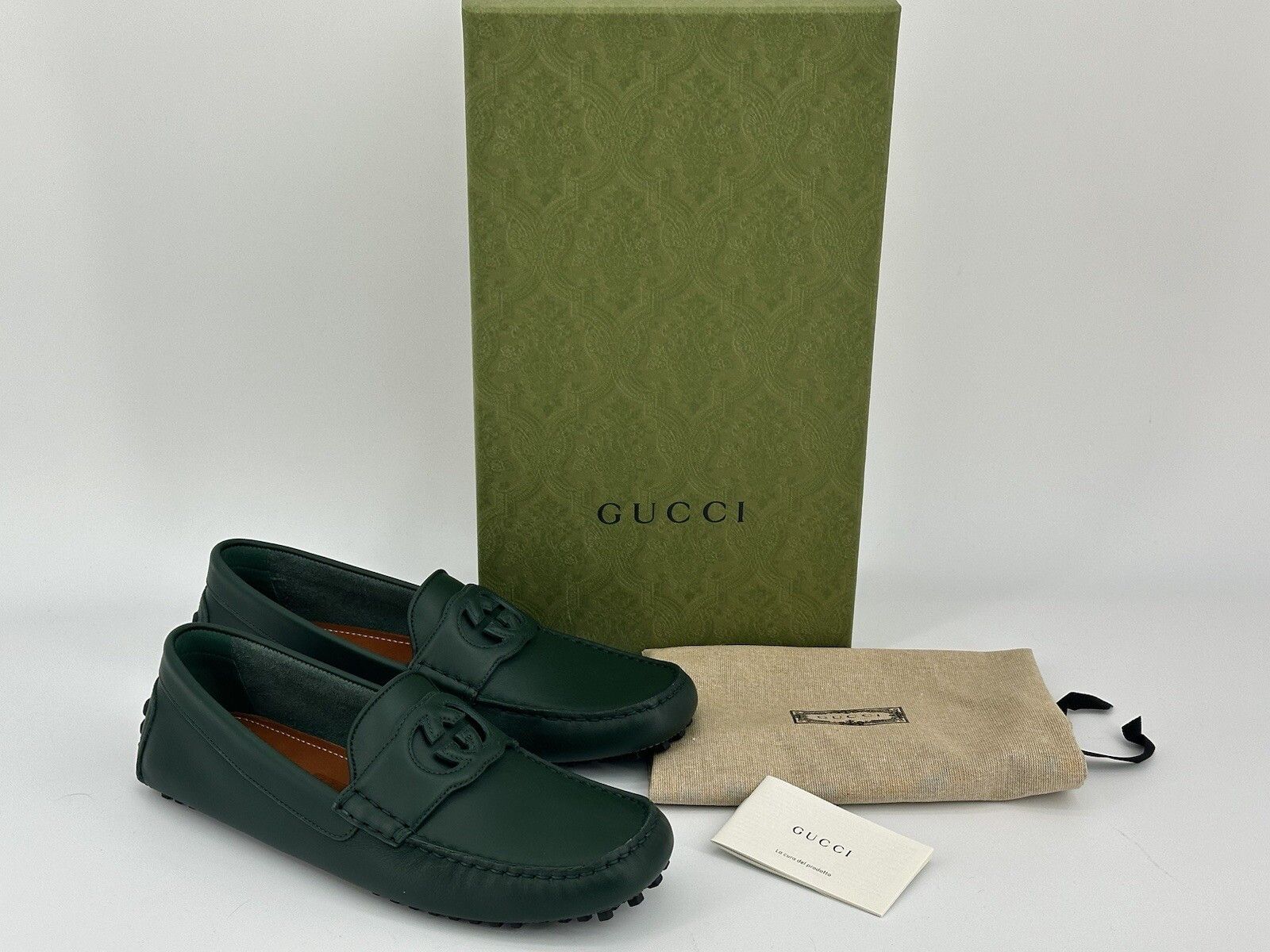 Gucci Size-EU-42,5/UK-8,5/US-9,5 New Gucci Men's Mokassins Size US 9.5 / EU 42-43 - 2 Thumbnail