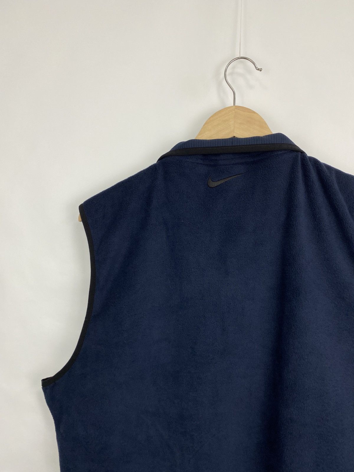 Nike 🇺🇸 Vintage Y2K Nike Fleece Vest Rare Retro Hype Size US L / EU 52-54 / 3 - 3 Thumbnail