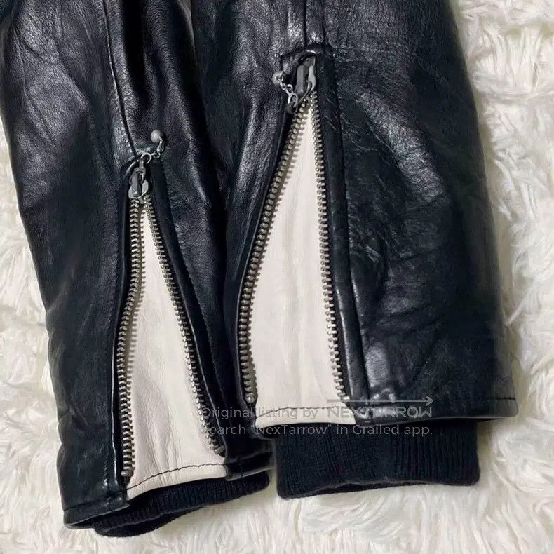 Neighborhood Neighborhood Straight Collar Leather Jacket, Cowhide Size US S / EU 44-46 / 1 - 4 Thumbnail