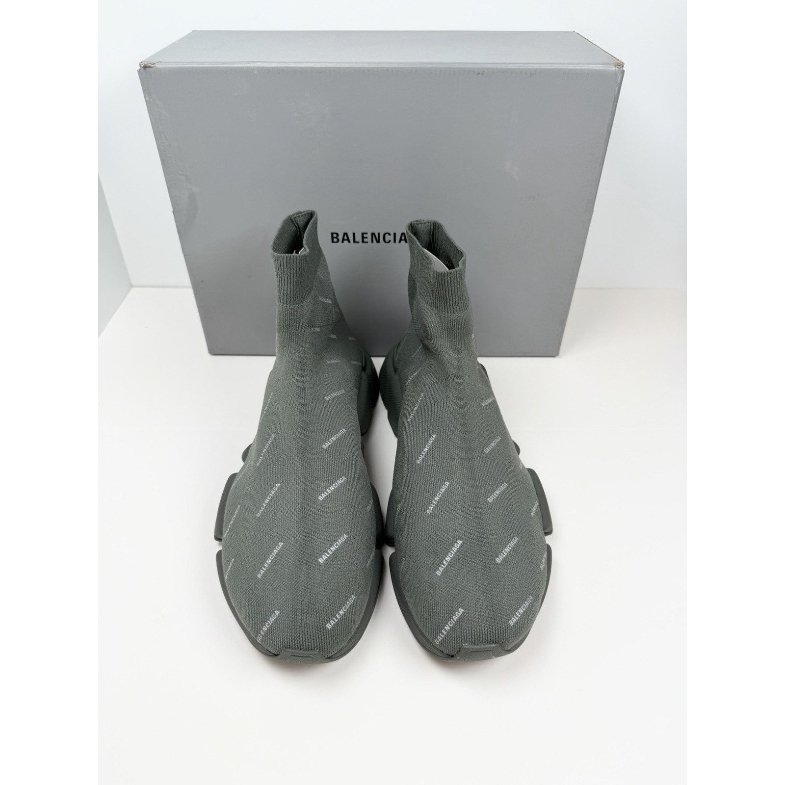Balenciaga Size 46EU/13US - Balenciaga 2.0 Speed Olive Green NEW Size US 13 / EU 46 - 3 Thumbnail