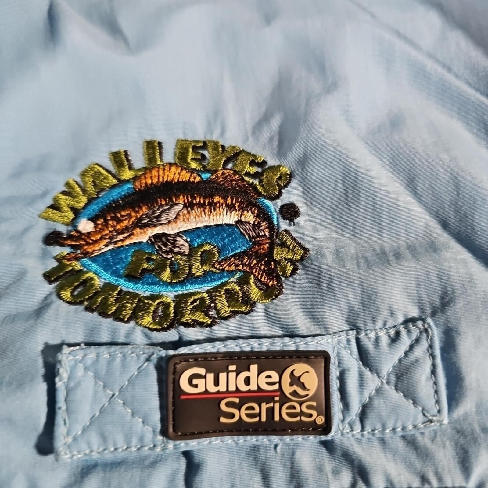 Guide Series Guide Series 2XLT Walleyes For Tomorrow Vented Fishing Shirt Size US XXL / EU 58 / 5 - 4 Thumbnail