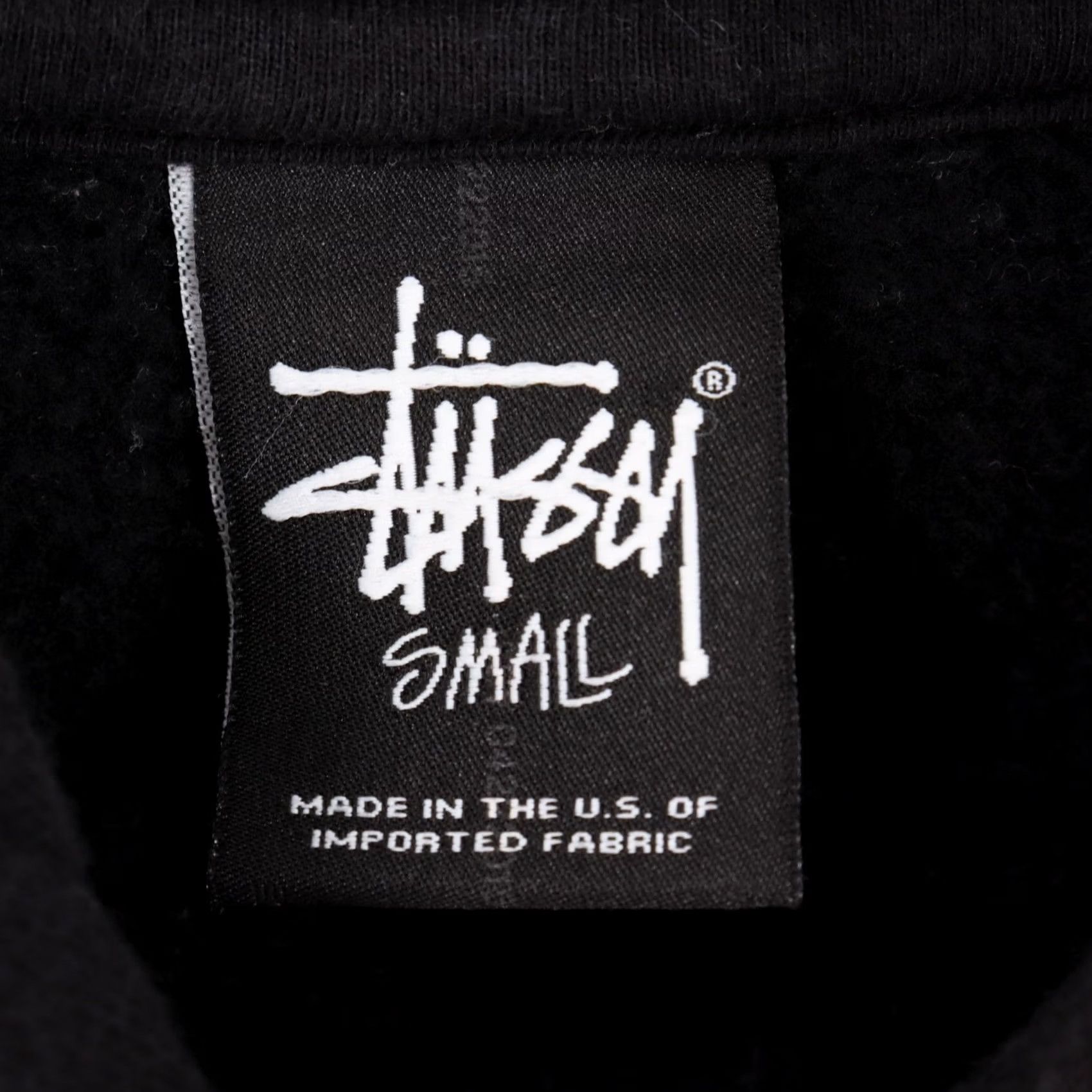 Globe Stussy Worldwide Globe Graphic Hoodie Men's S Black Pullover Sweatshirt Size US S / EU 44-46 / 1 - 3 Thumbnail