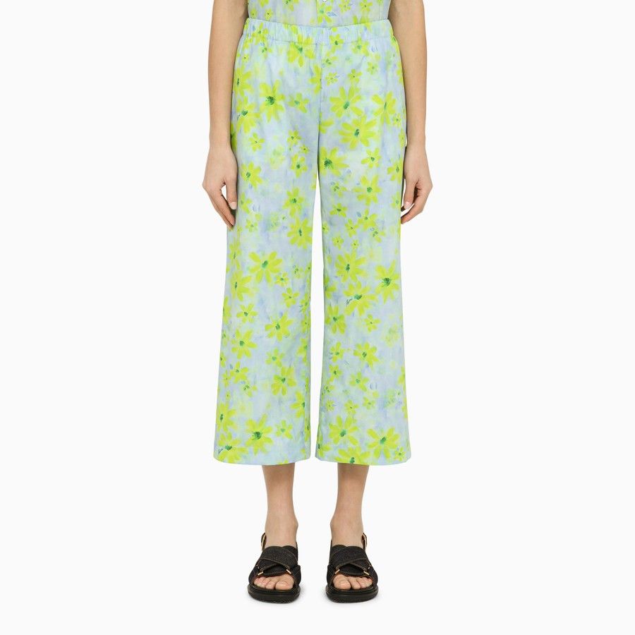 image of Marni O1D2Blof0124 Trouser In Light Blue, Women's (Size 26)
