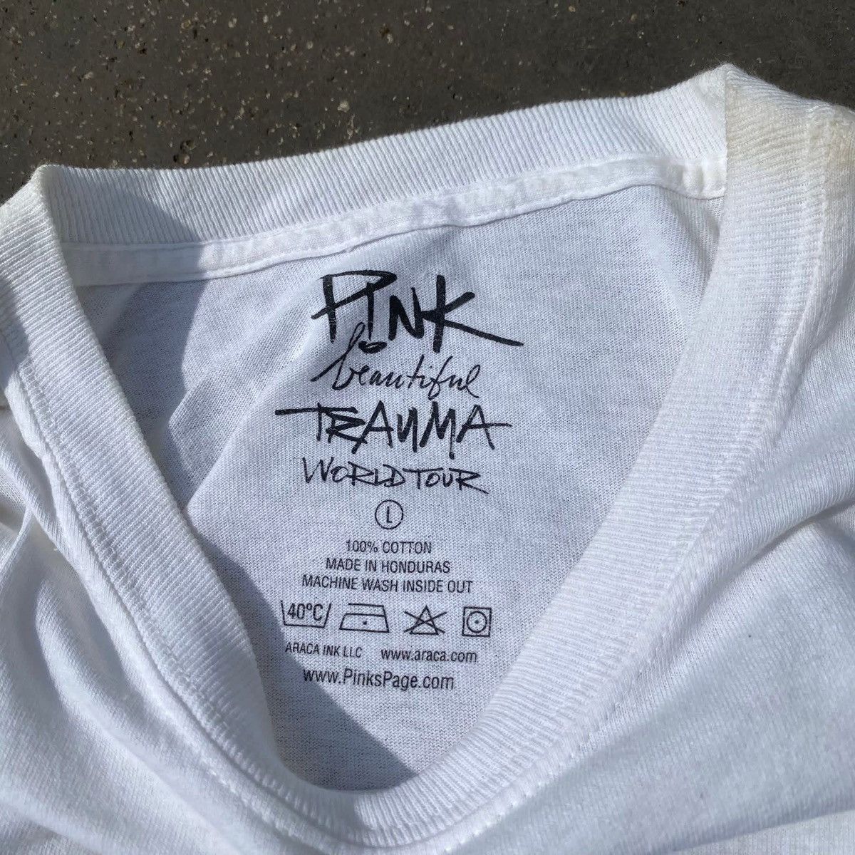 Band Tees RARE ‼️ Pink (singer) Size US L / EU 52-54 / 3 - 3 Thumbnail