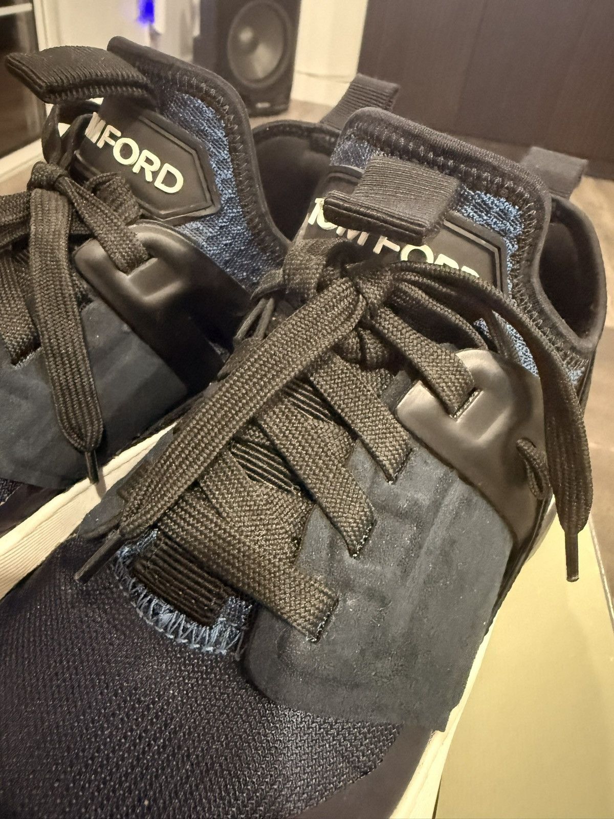 Tom Ford Tom Ford Jago Sneakers suede leather size 7 Made in italy Size US 7 / EU 40 - 13 Thumbnail