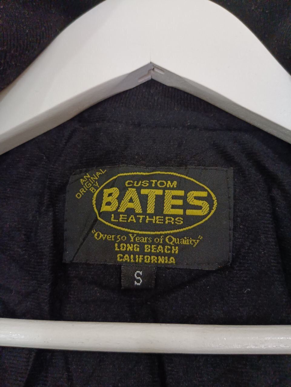Bates Hats BATES LONG BEACH RACING BIKERS JACKET Size US S / EU 44-46 / 1 - 8 Thumbnail