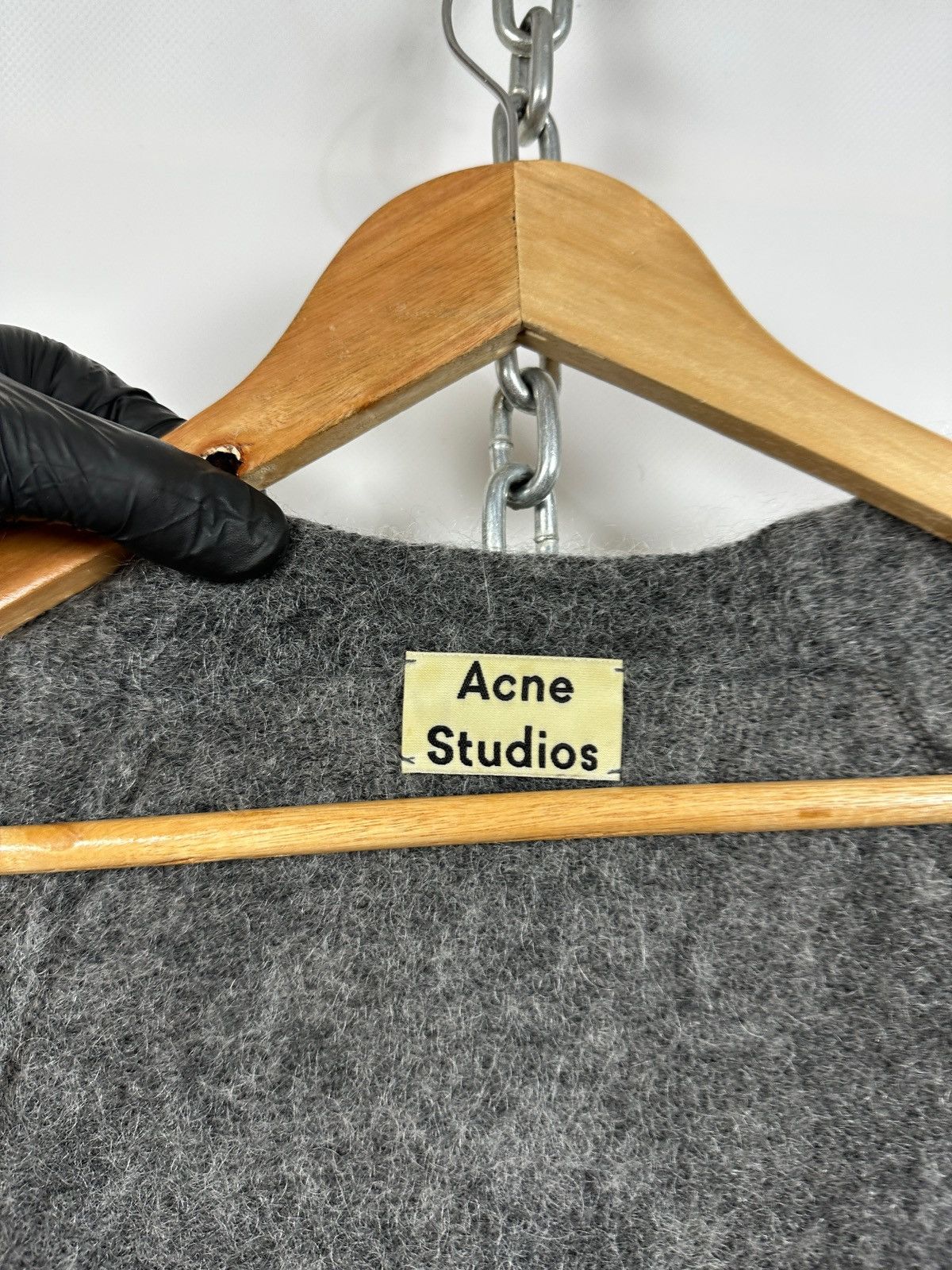Acne Studios Acne Studios Raya Short Mohair/Wool Knit Cardigan Sweater Size S / US 4 / IT 40 - 18 Thumbnail